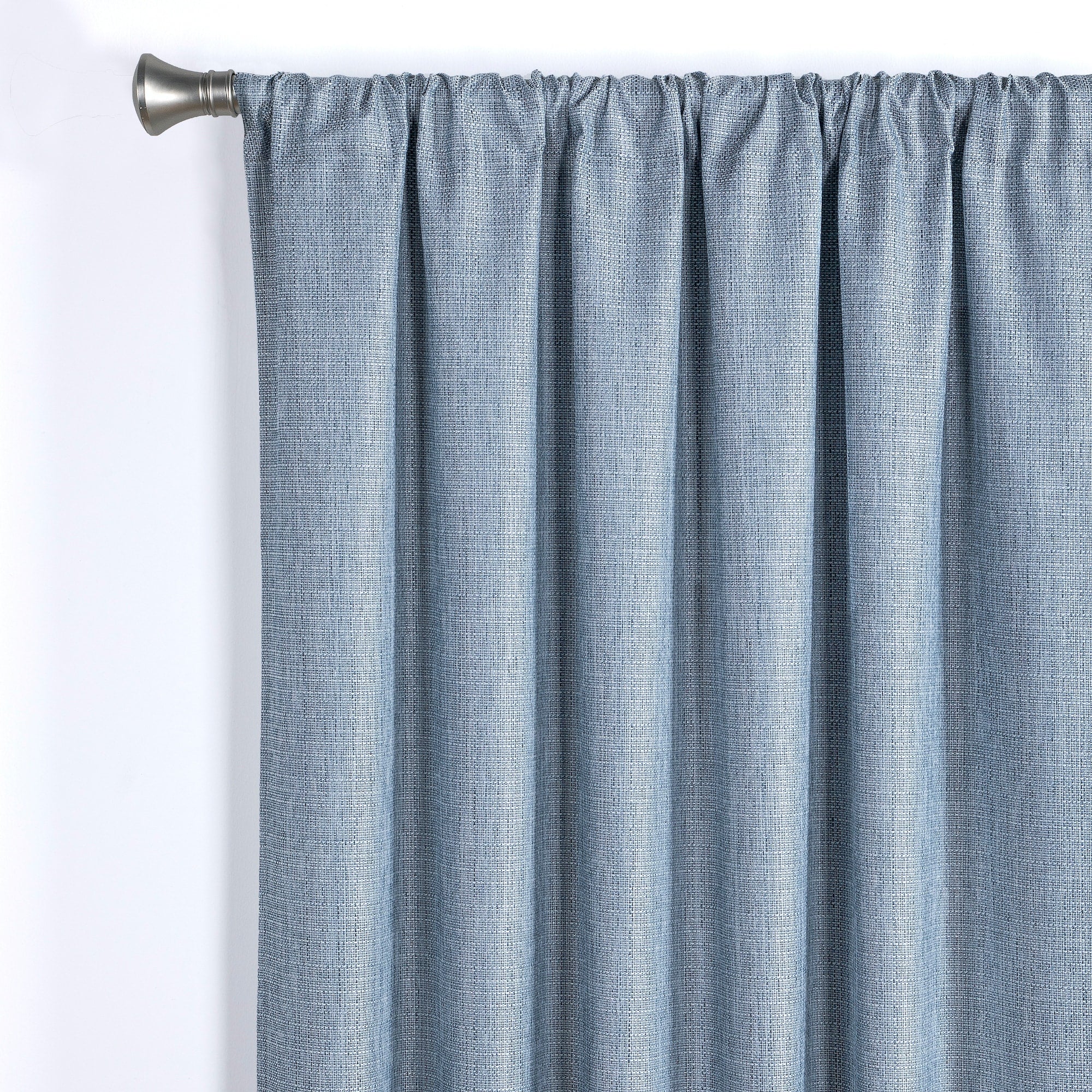 B.Smith Recycled Textured Total Blackout Curtain, 2 Panels