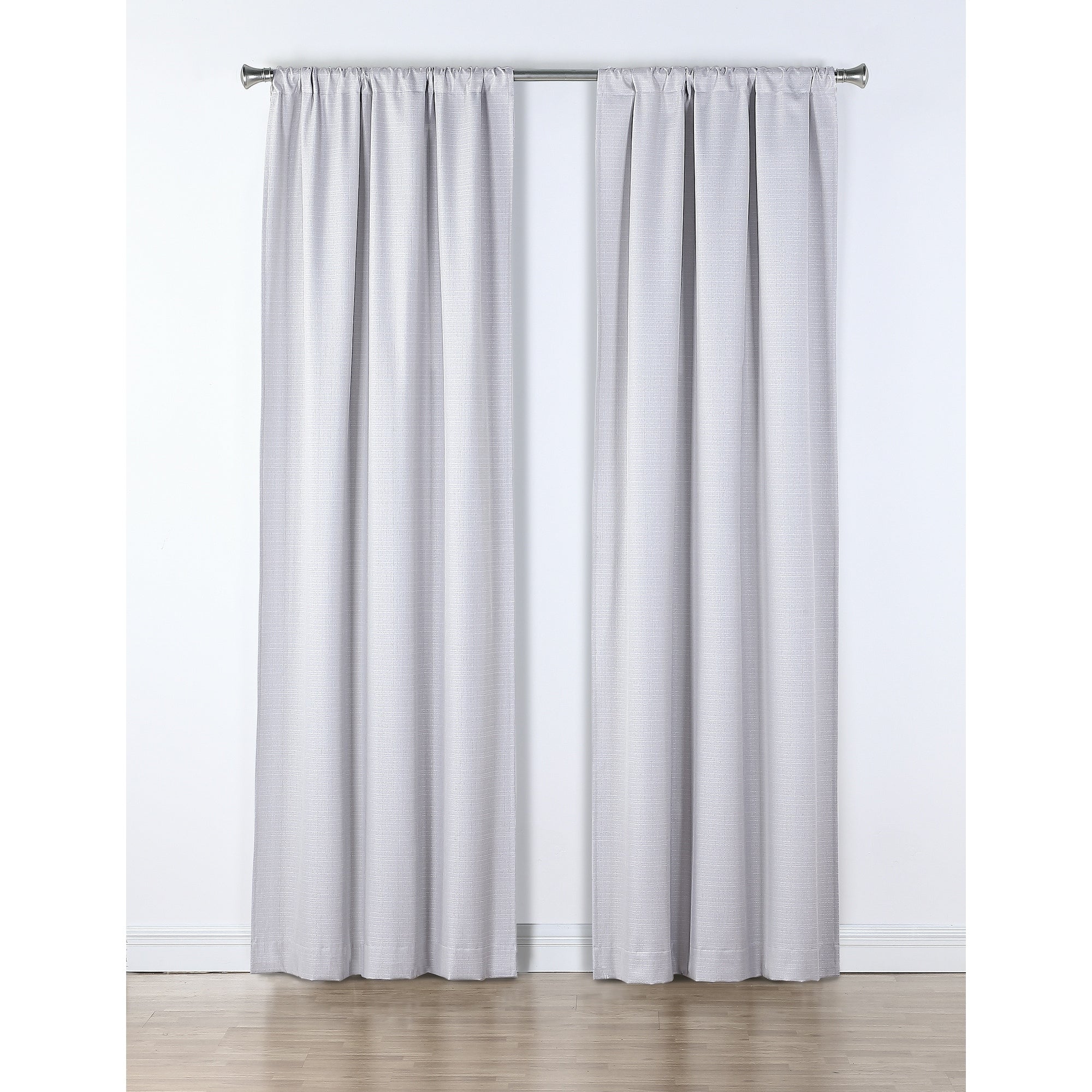 B.Smith Recycled Textured Total Blackout Curtain, 2 Panels