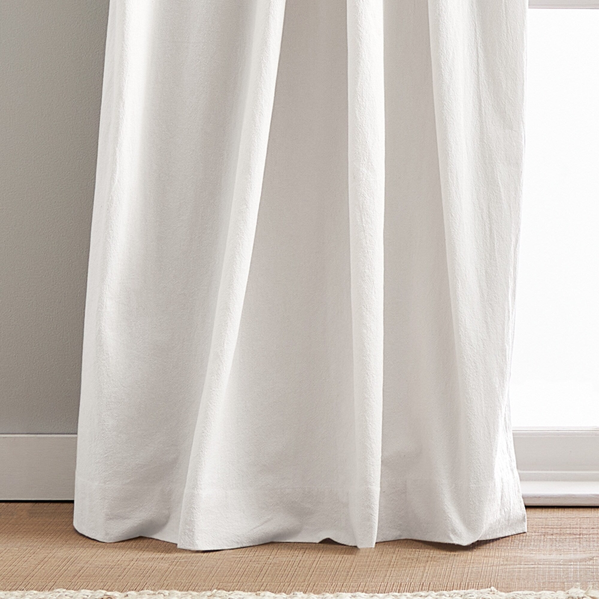 Sanctuary Back Tab Lined Curtain Panel Pair