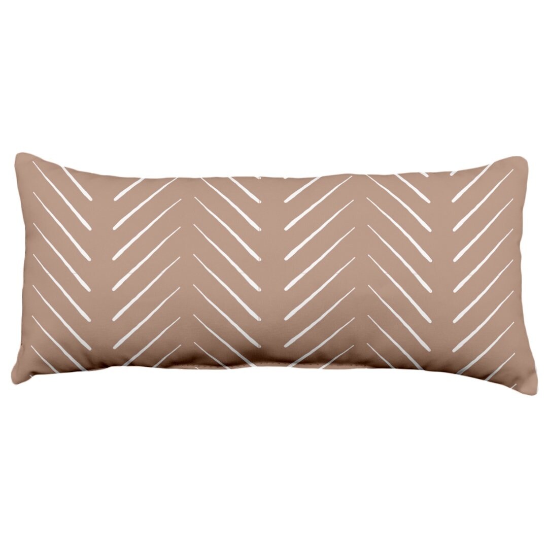 Chevron Columns Double Sided Pillow