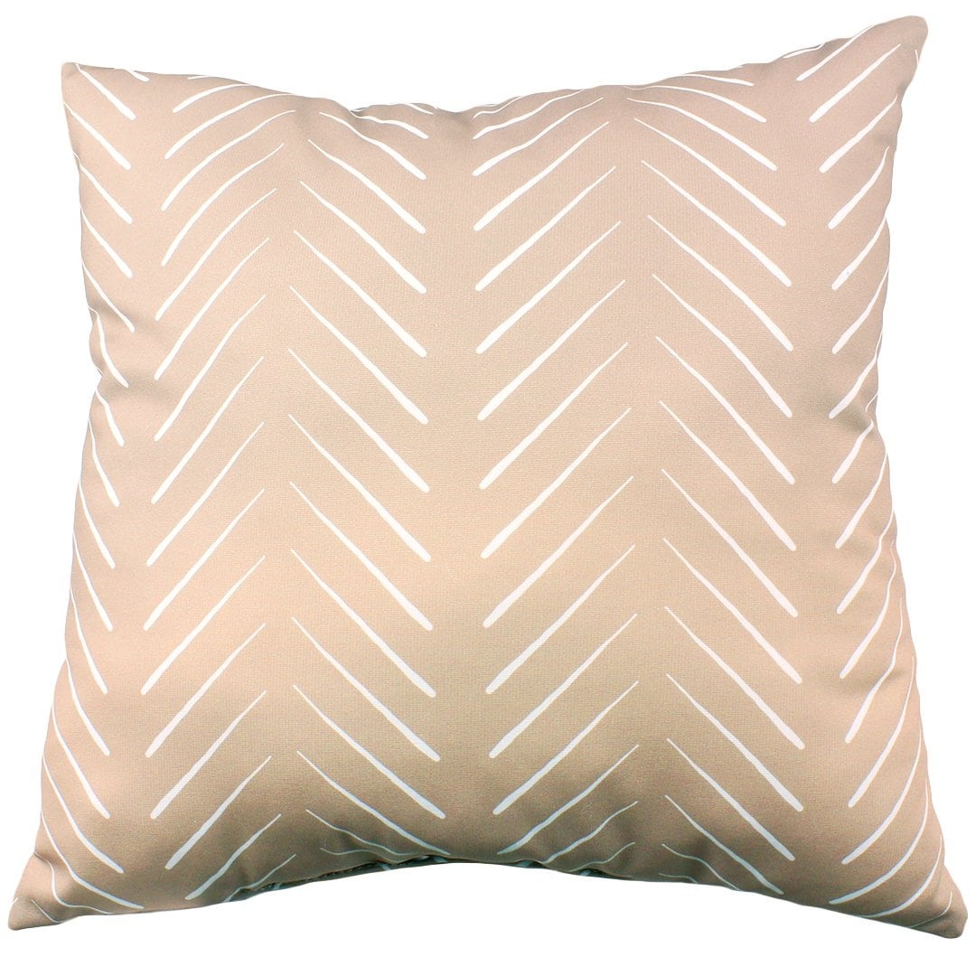 Chevron Columns Double Sided Pillow