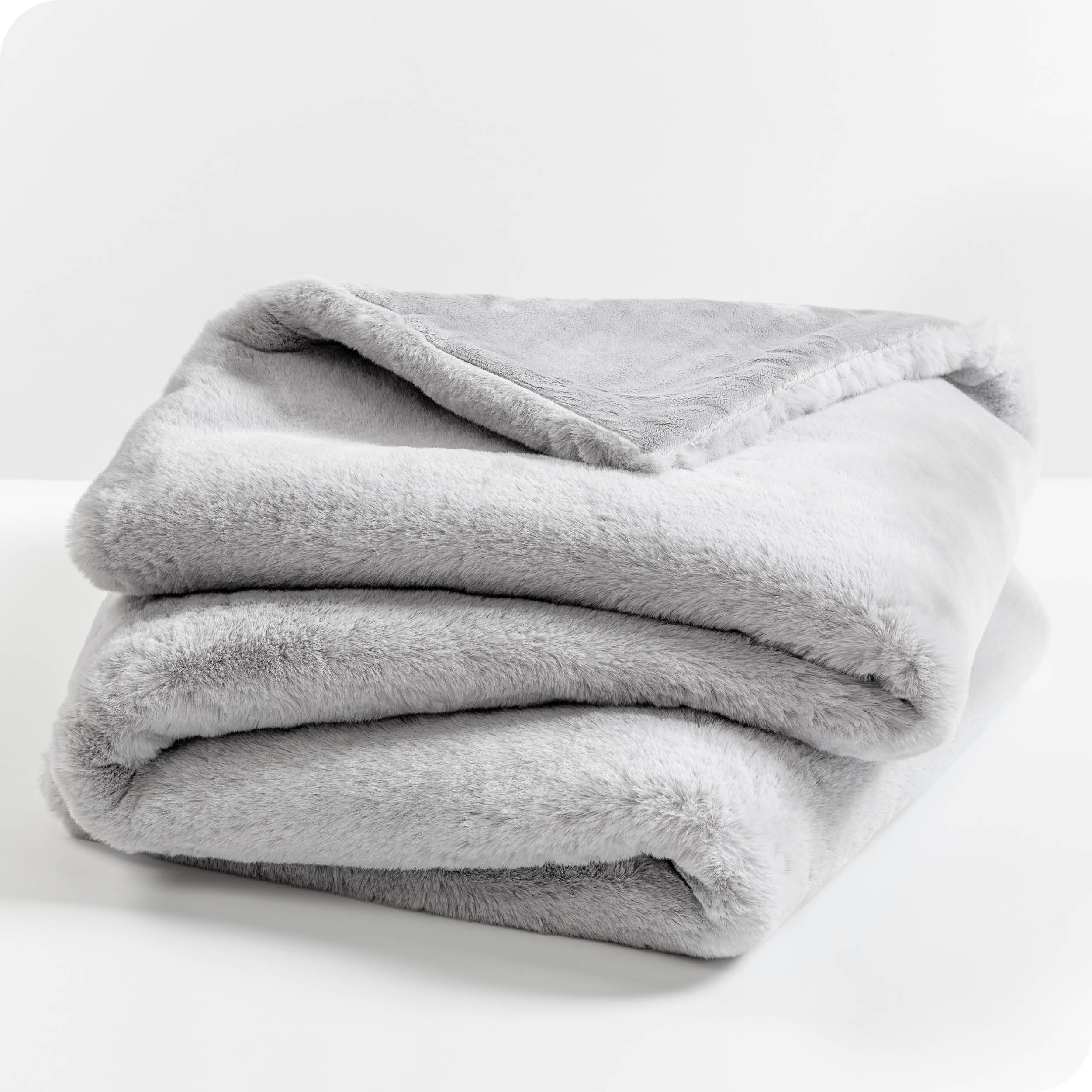 Bare Home Faux Fur Blanket - Ultra-Soft Blanket - Luxurious Fuzzy Warm