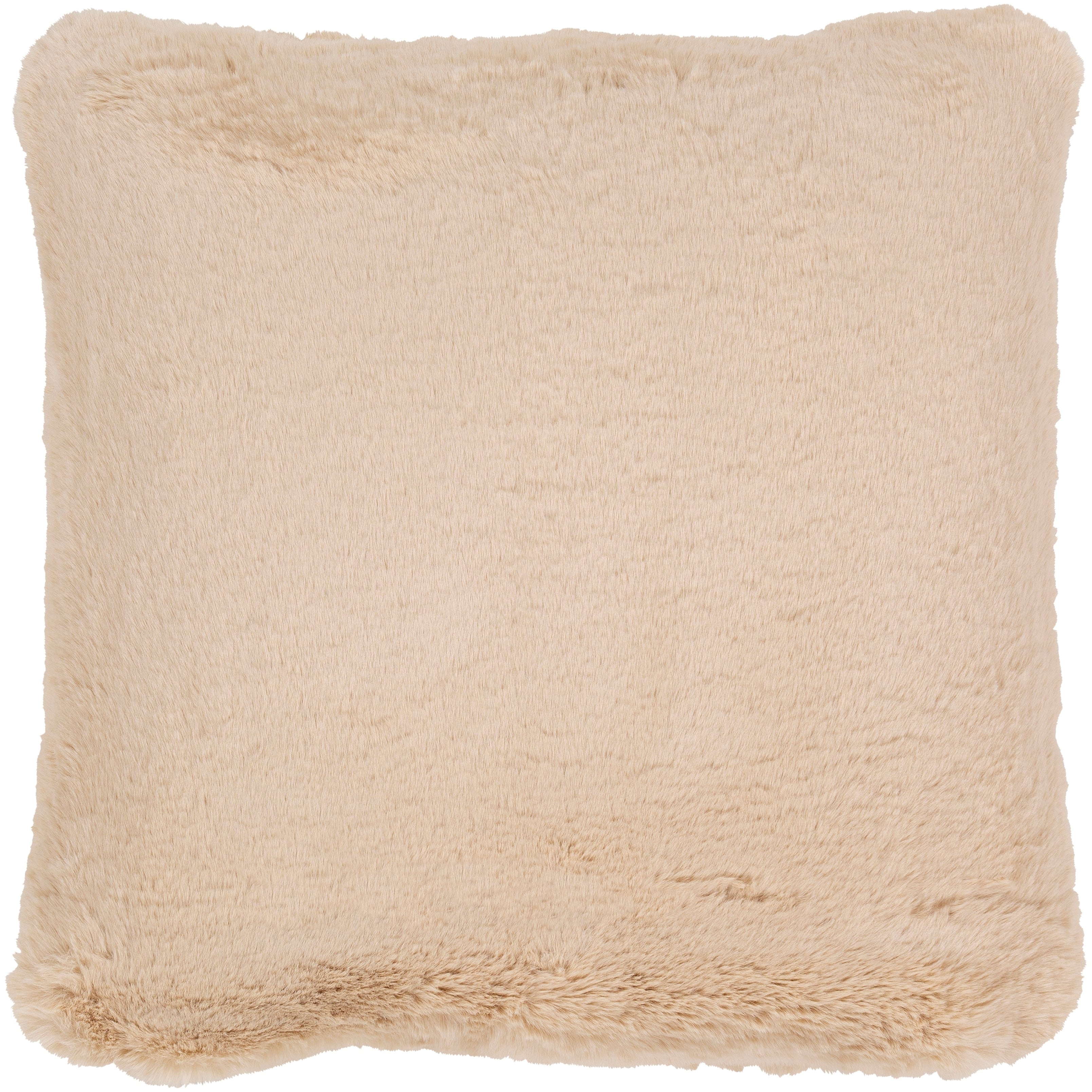 Lely Faux Fur 20-inch Poly or Feather Down Throw Pillow