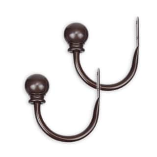 InStyleDesign Rosa Decorative Finial Holdback/Tieback (Pair) - n/a