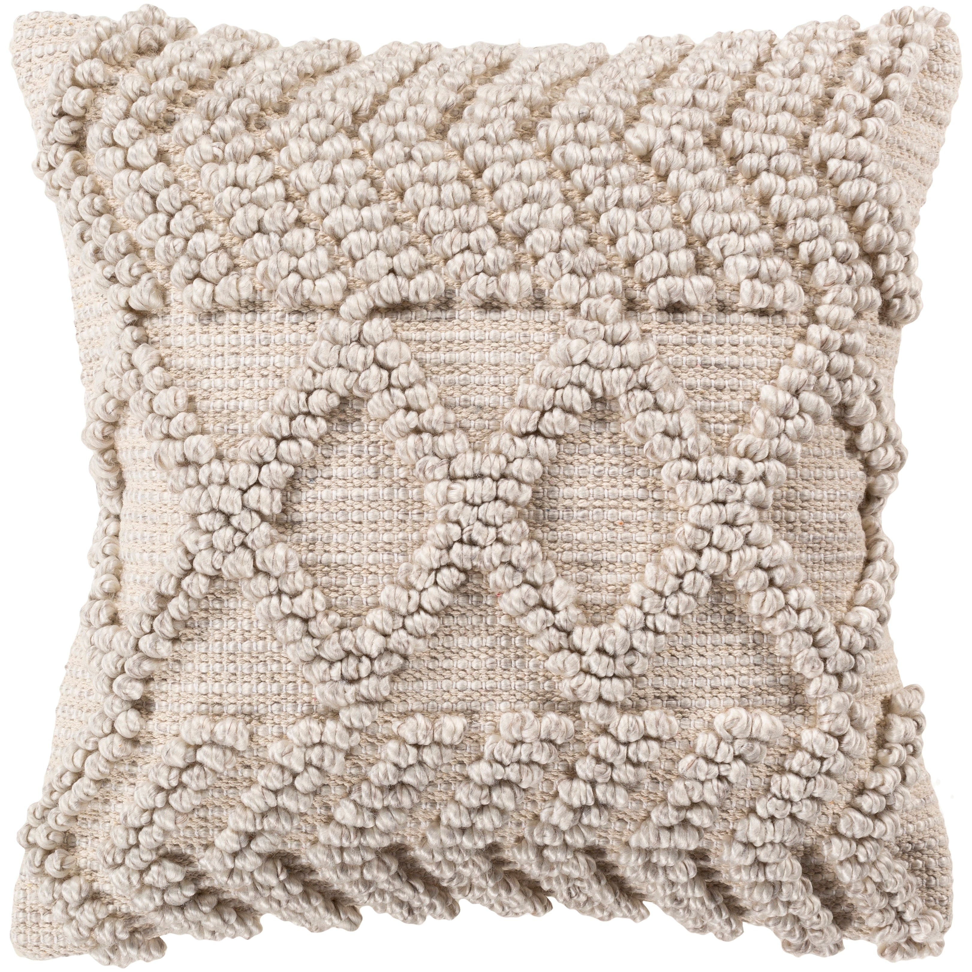 Livabliss Audra Bohemian Textured Throw Pillow