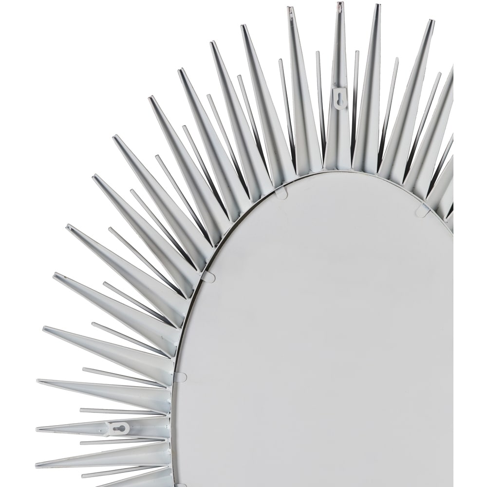 Haley Sunburst Oval Accent Mirror - 30 x 42