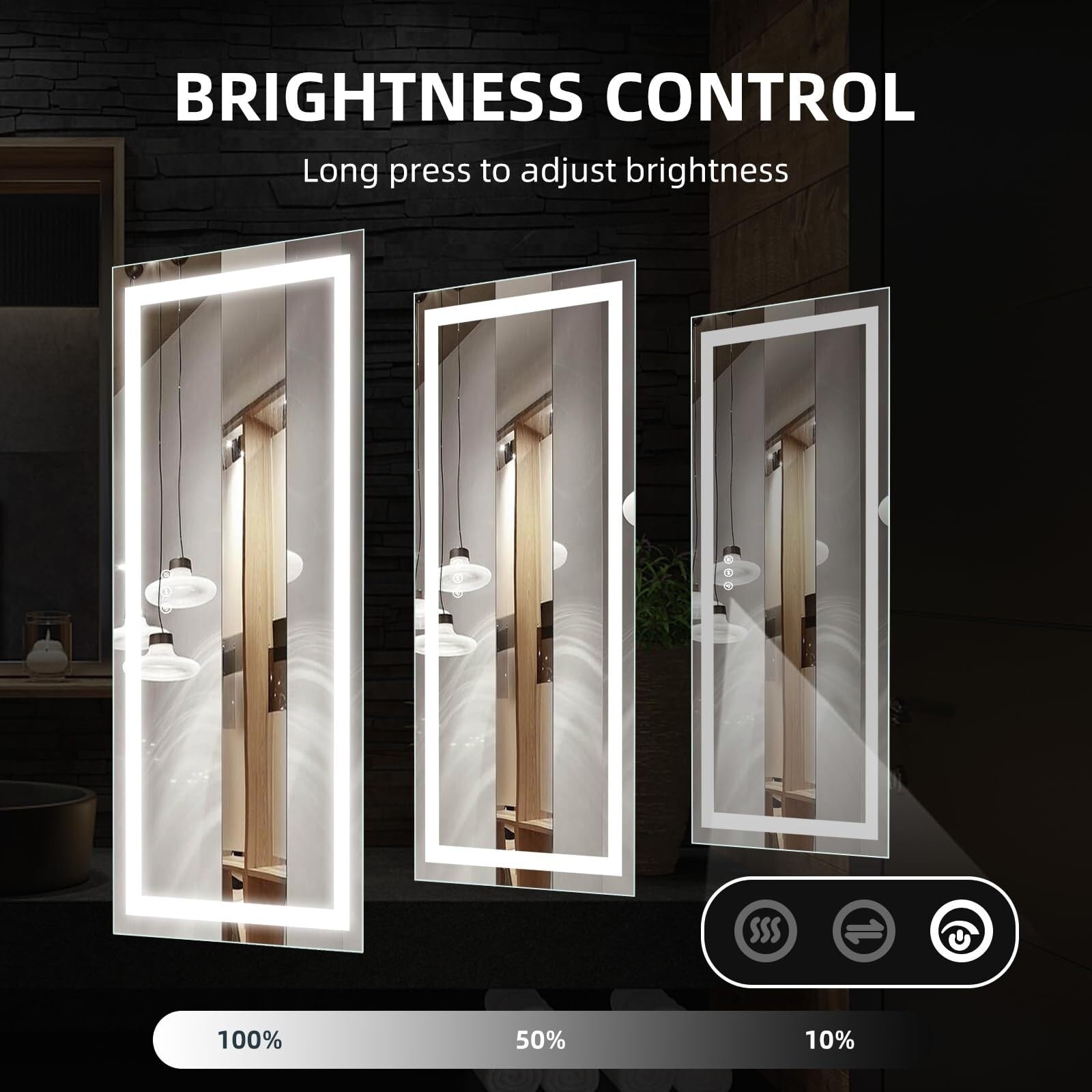 LED Bathroom Mirror with Lights