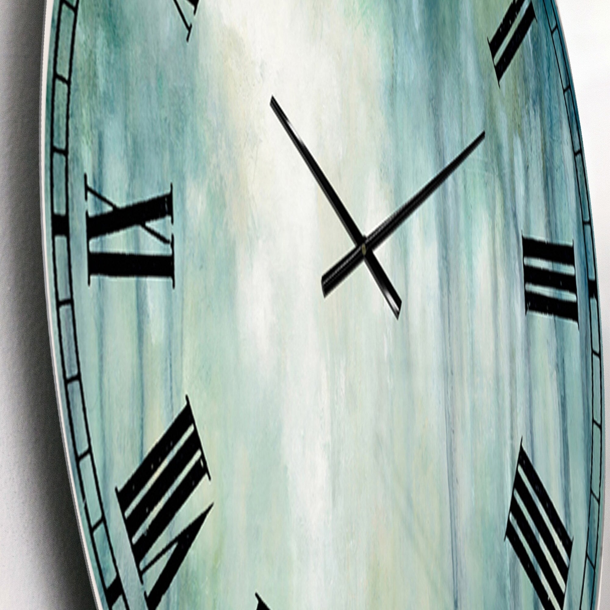 Designart 'Walk in the Forest' Traditional Landscape Large Wall CLock