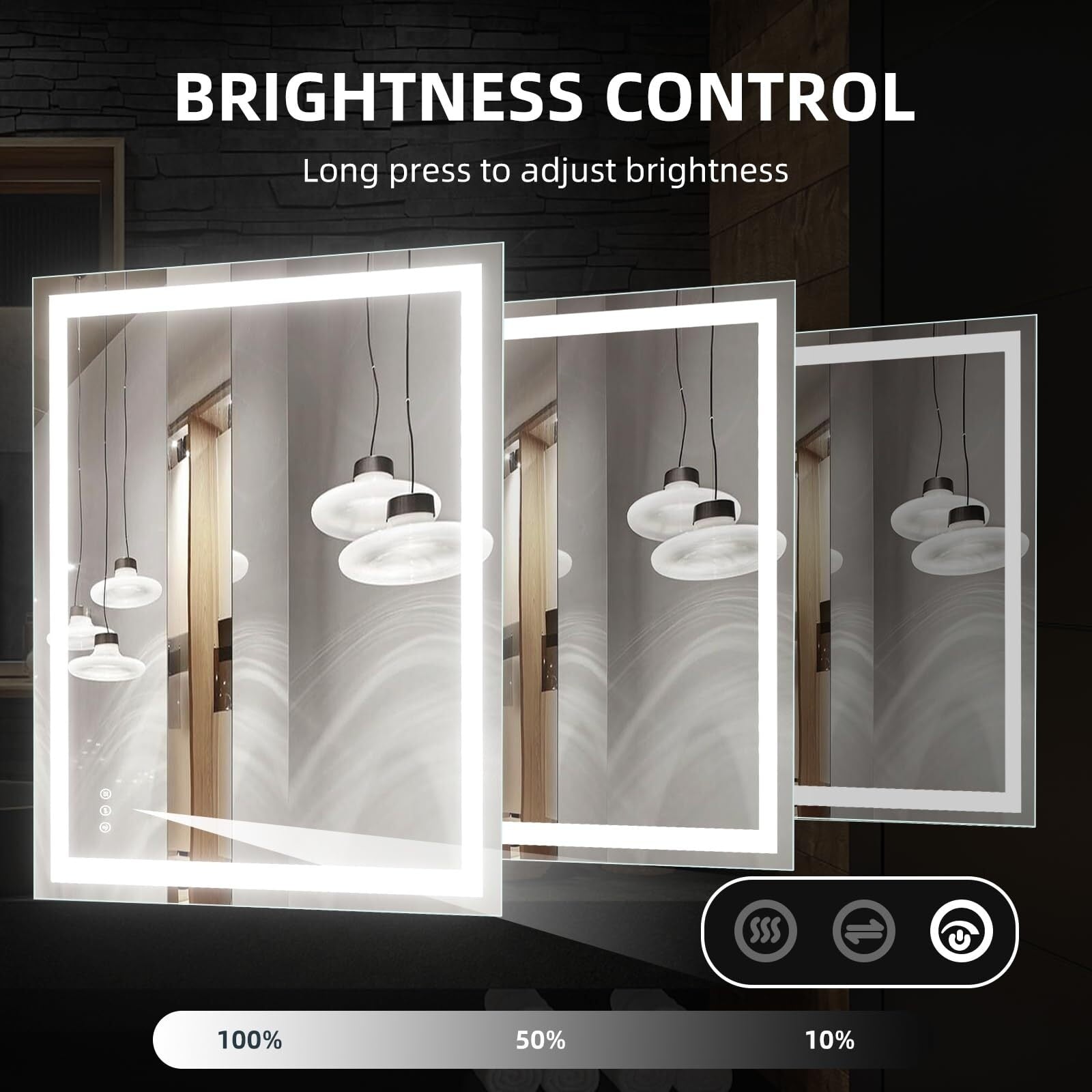 LED Bathroom Mirror with Lights