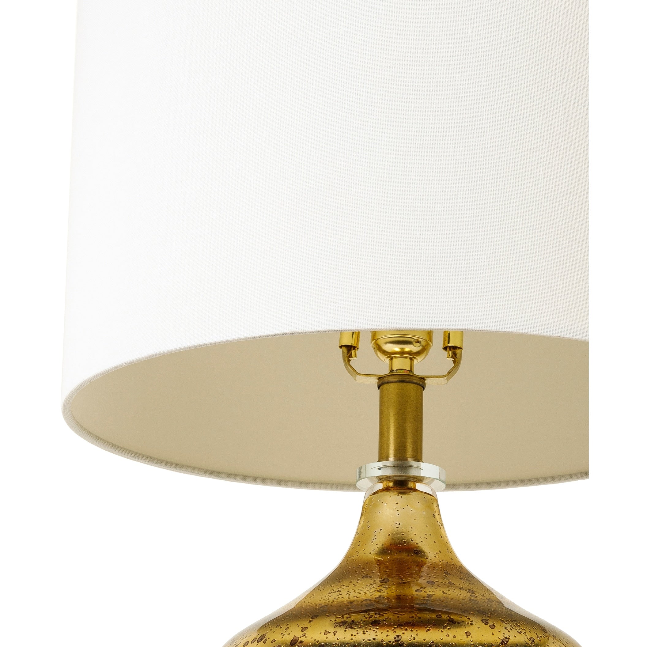 Auren Glam Shiny Table Lamp - 27H x 15W x 15D