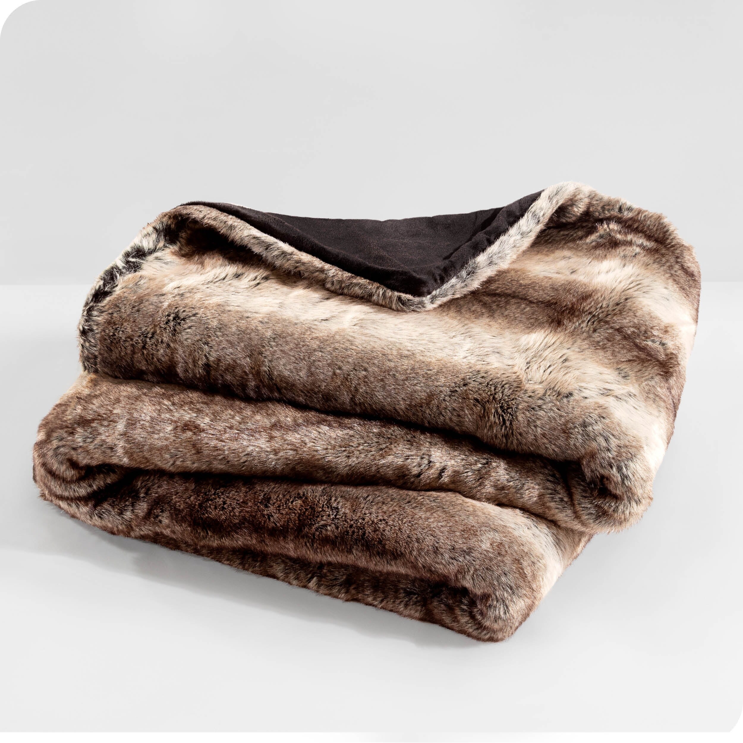 Bare Home Faux Fur Blanket - Ultra-Soft Blanket - Luxurious Fuzzy Warm