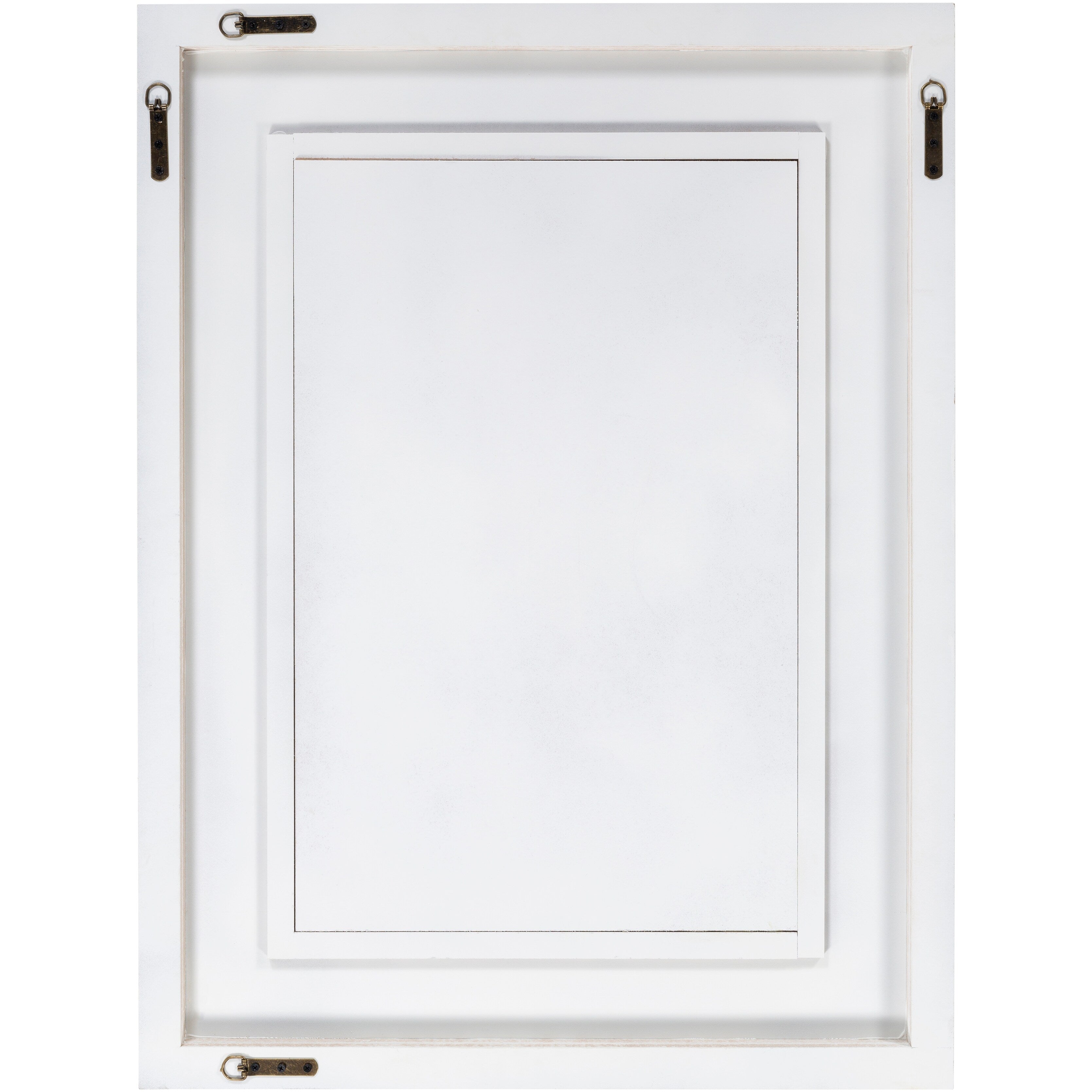 Mazie Modern Wood Mosaic Mirror - 40H x 30W x 1.8D