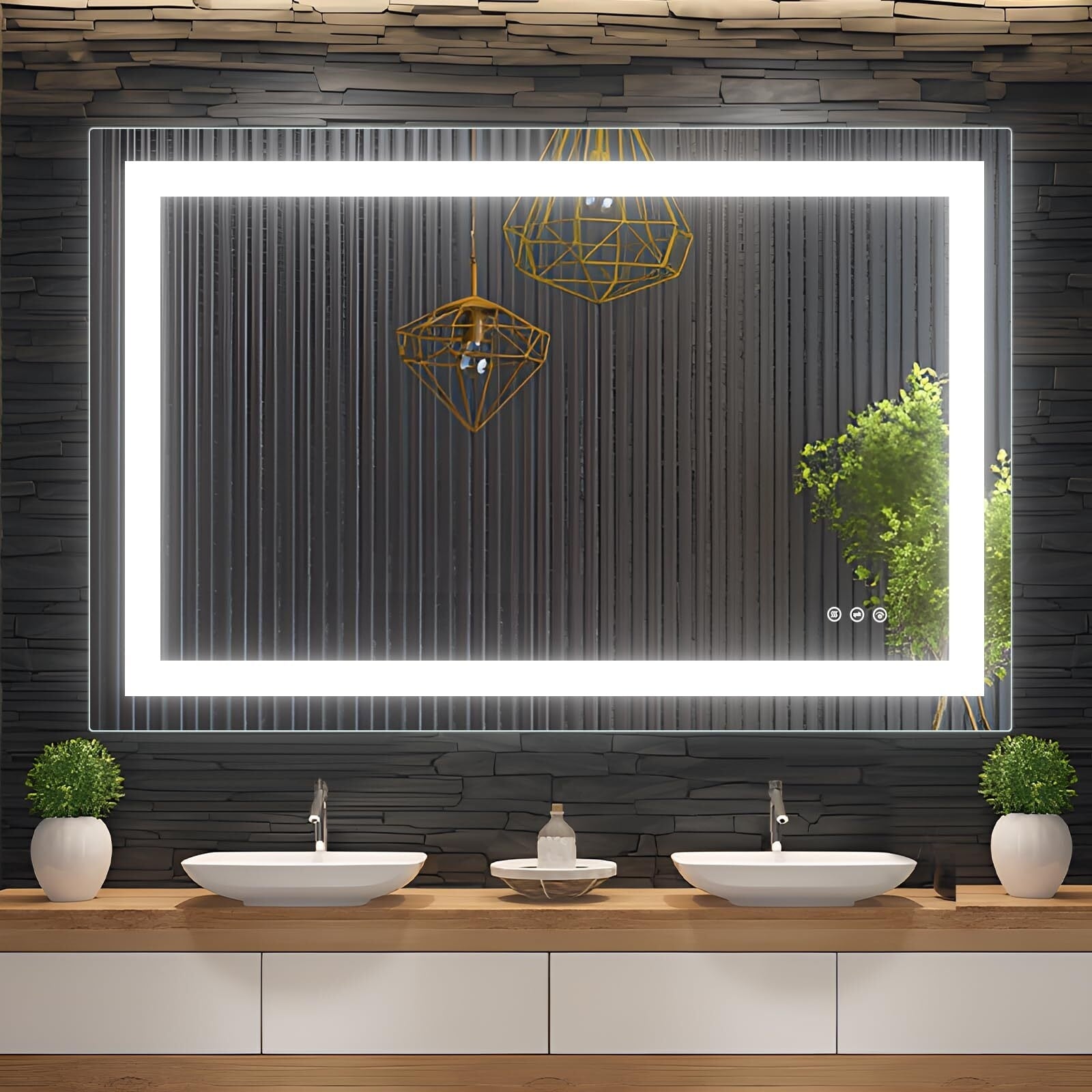 LED Bathroom Mirror with Lights