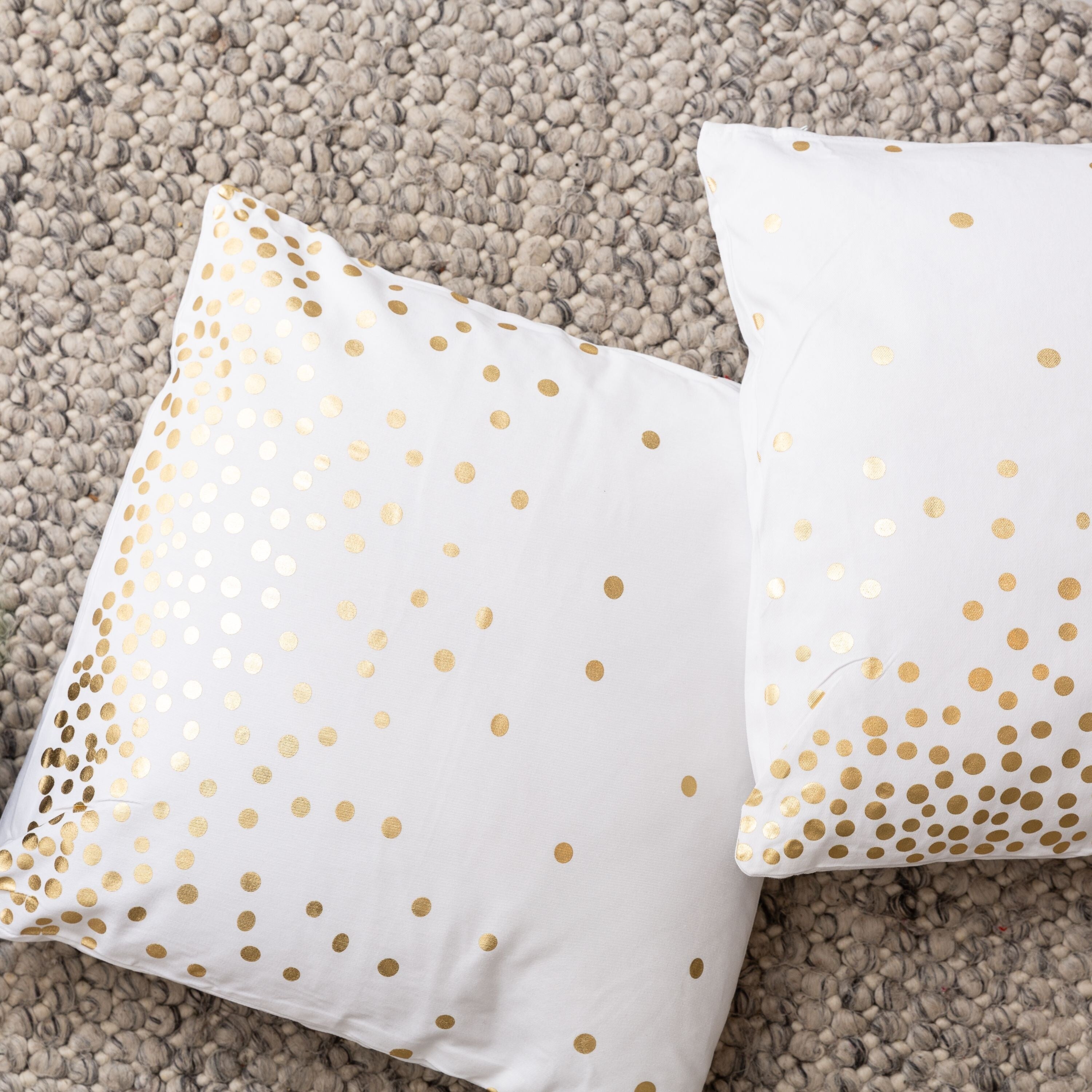 Fabstyles Holiday Lights 2 Piece Cotton Cushion Set 20x20