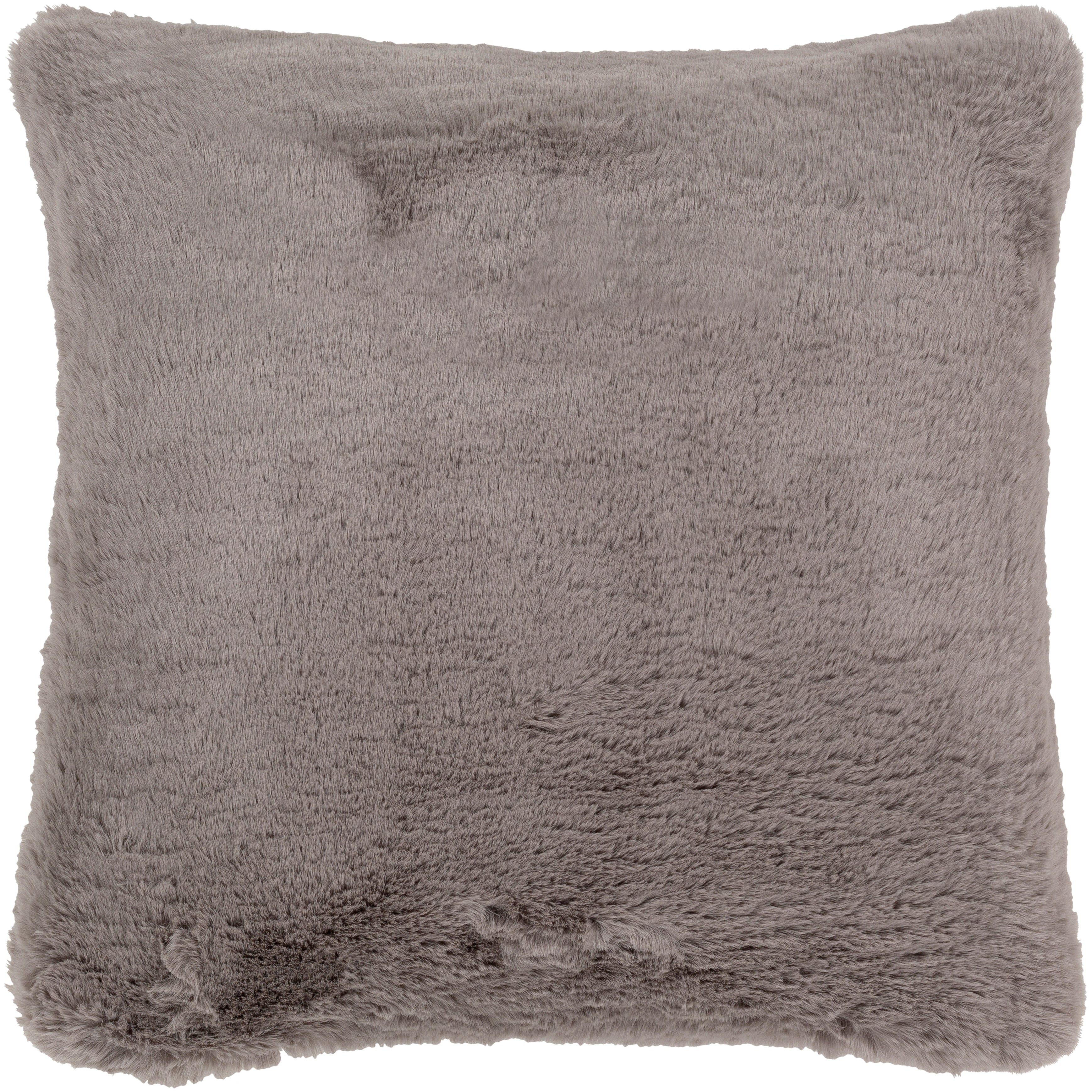 Lely Faux Fur 20-inch Poly or Feather Down Throw Pillow