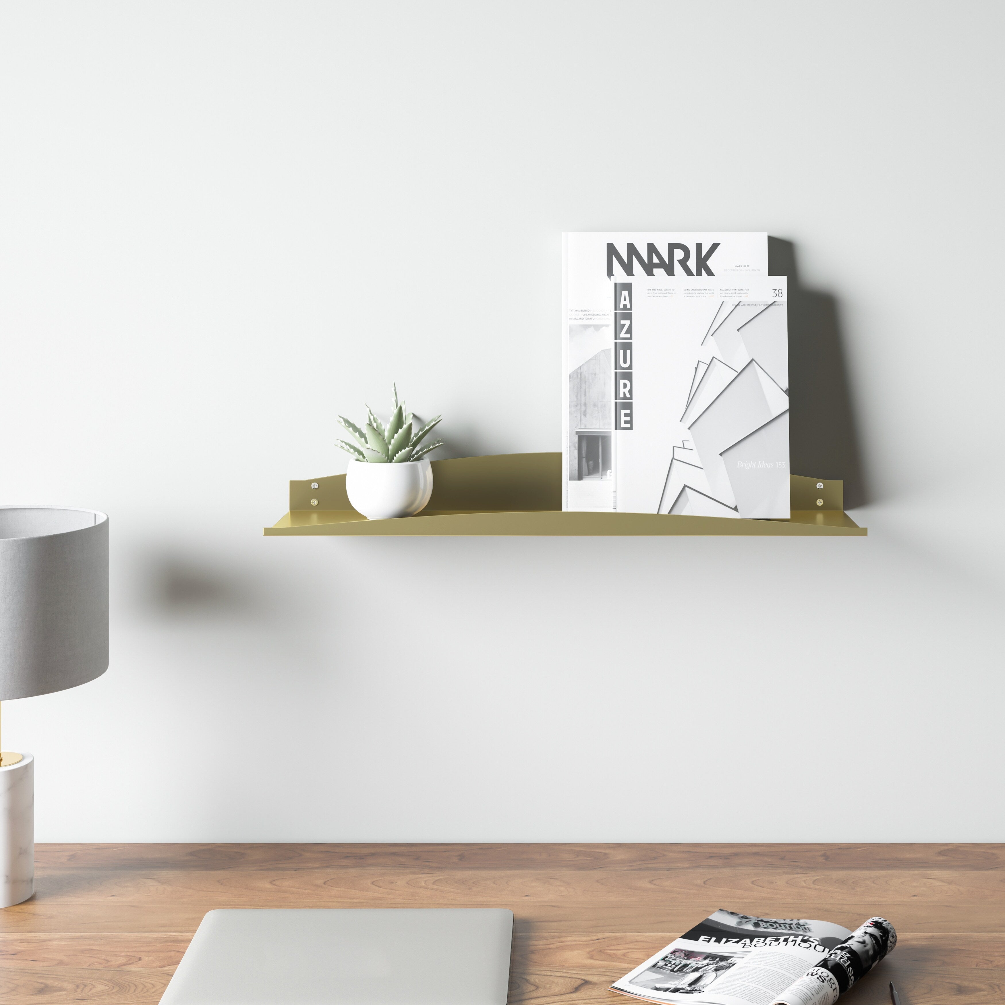 MH London Harry Wall Floating Mounted Shelves