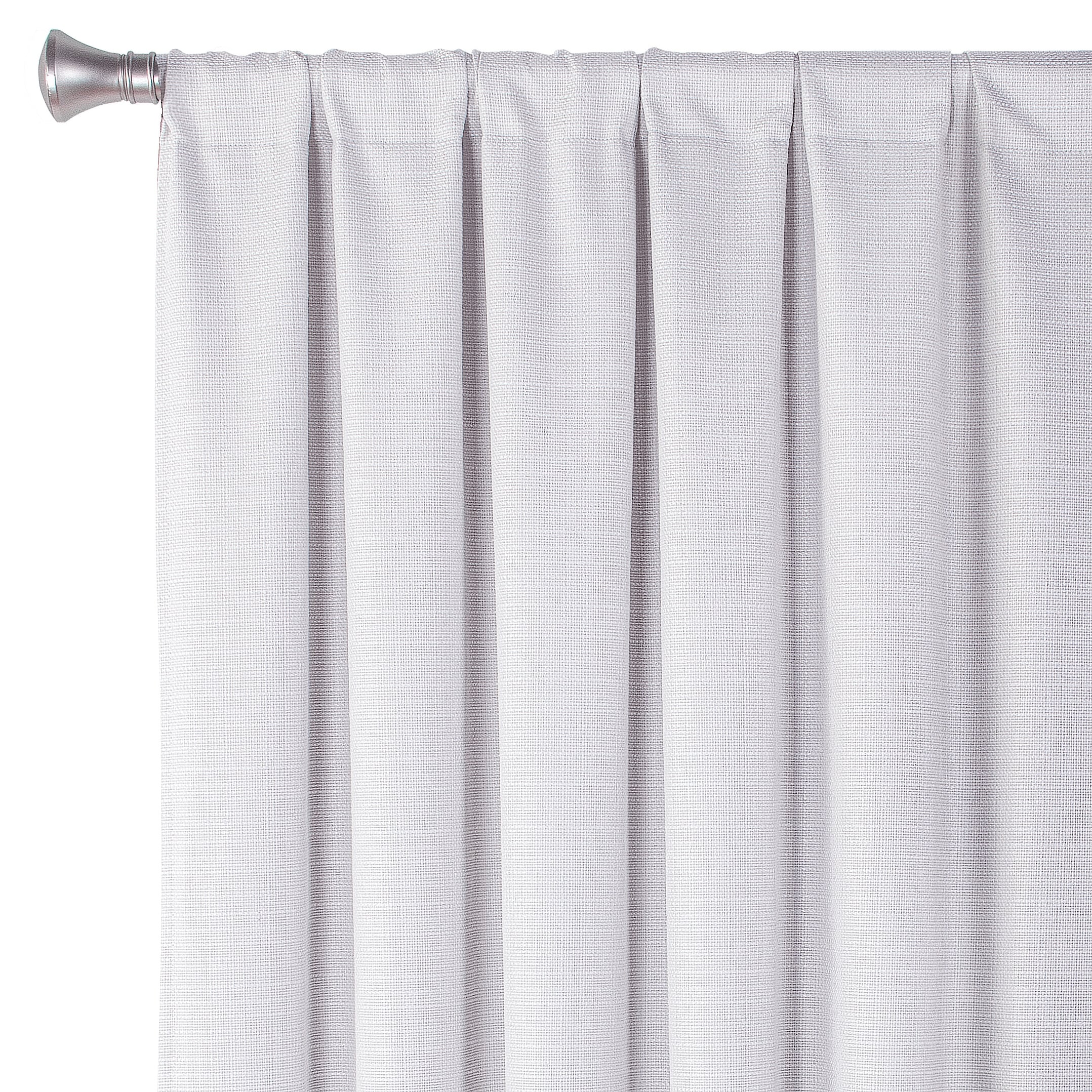 B.Smith Recycled Textured Total Blackout Curtain, 2 Panels