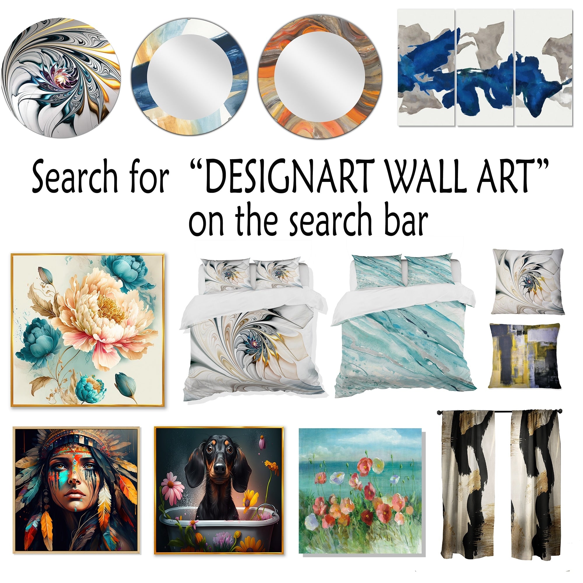 Designart 'Octopus Treasures from the Sea' Nautical & Coastal Metal Circle Wall Art
