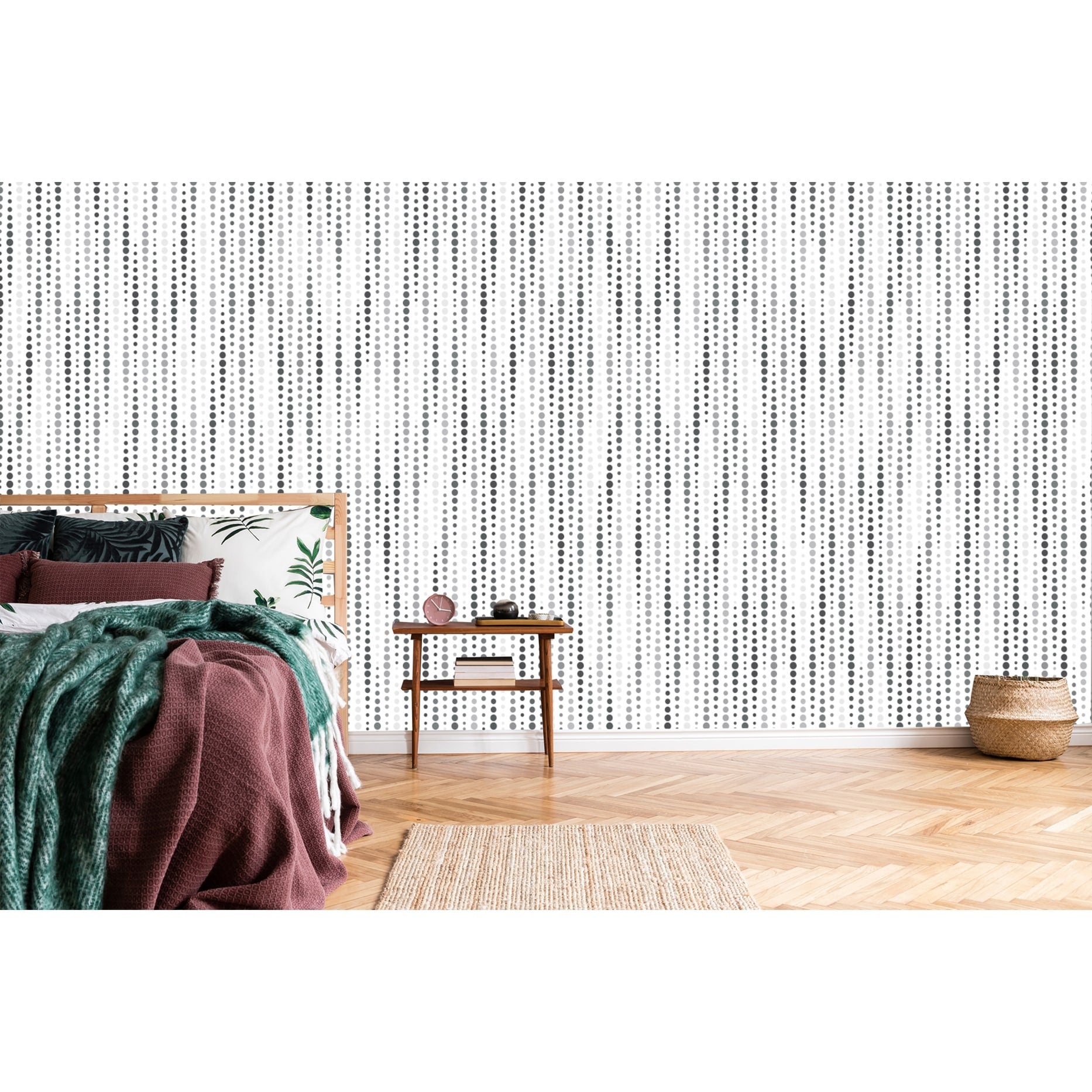 Different Strokes Geometric Wallpaper - 10'ft H x 24''inch W