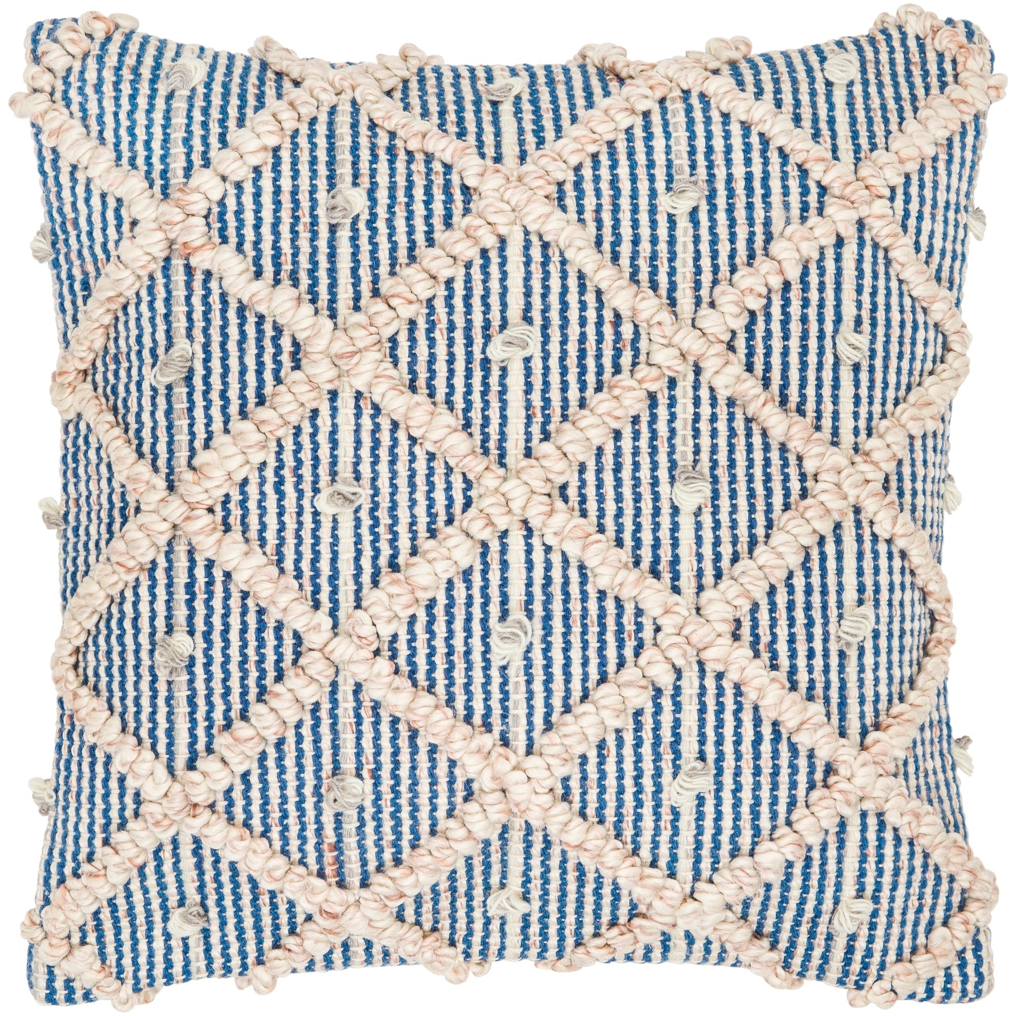 Jamila Recycled PET Geometric Throw Pillow