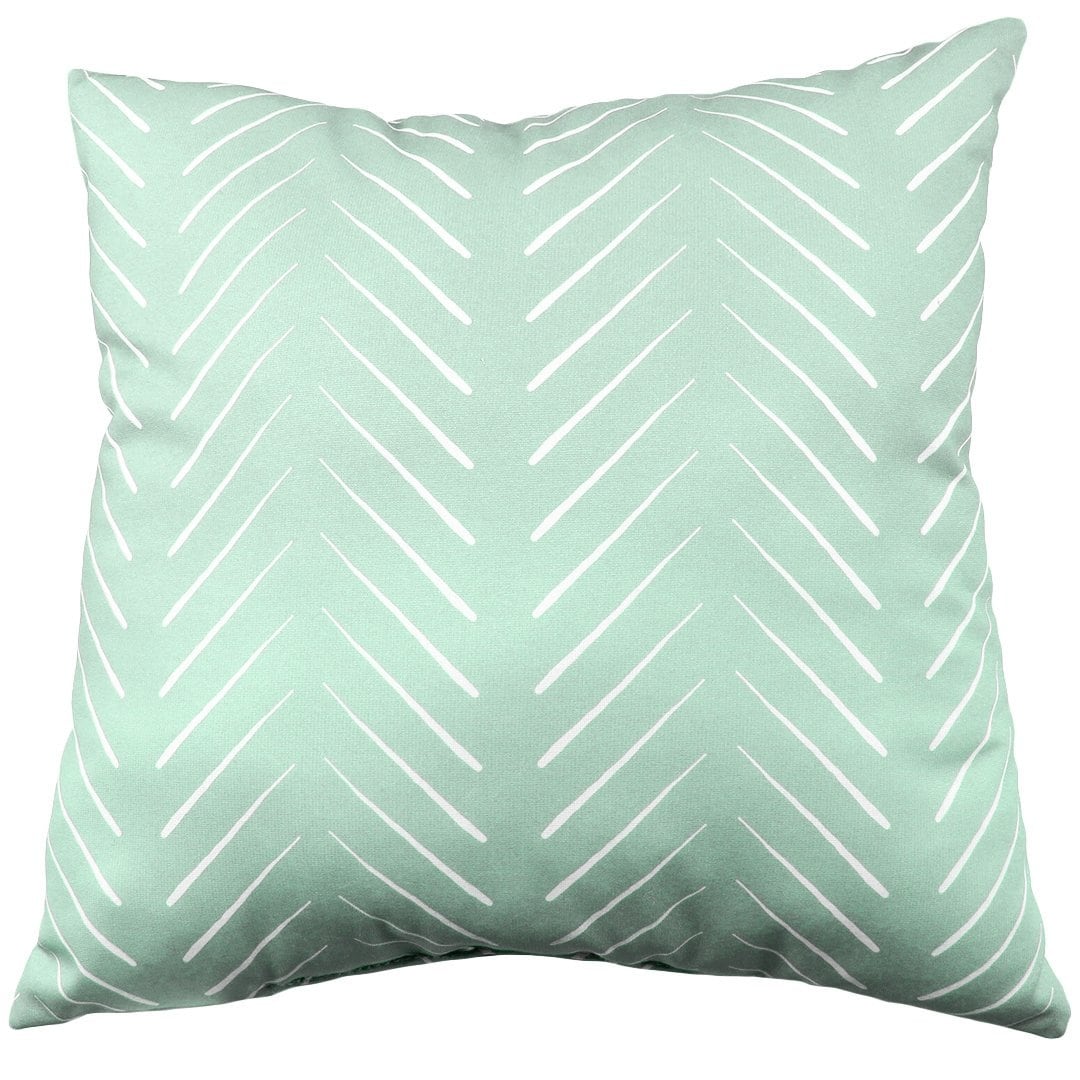 Chevron Columns Double Sided Pillow