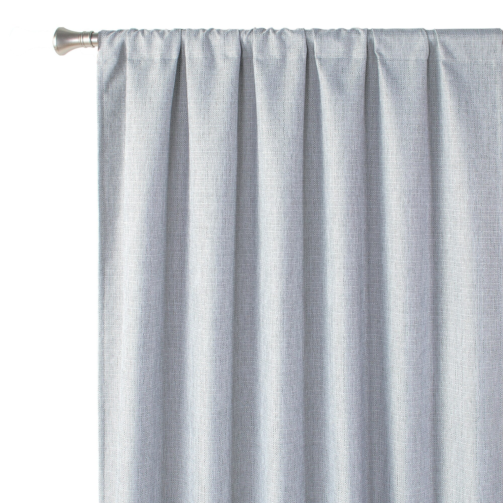 B.Smith Recycled Textured Total Blackout Curtain, 2 Panels