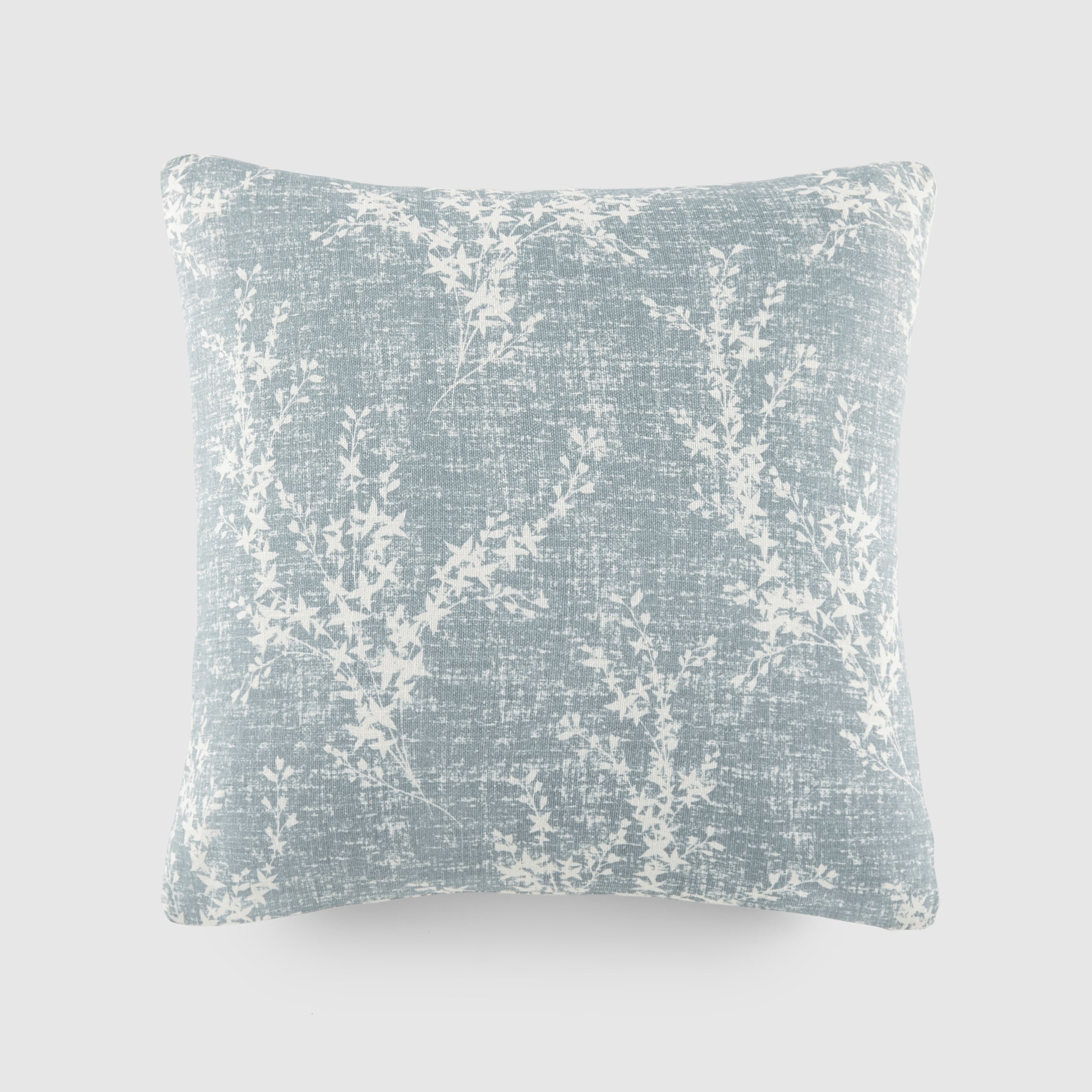 Elegant Patterns Cotton Decor Throw Pillow in Willow