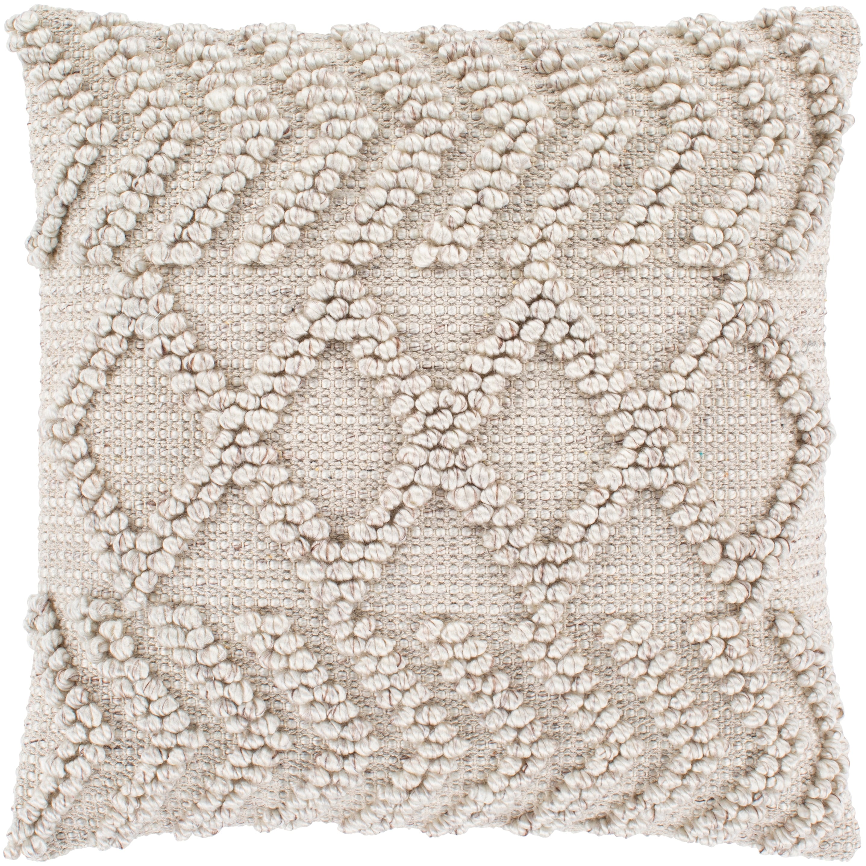 Livabliss Audra Bohemian Textured Throw Pillow