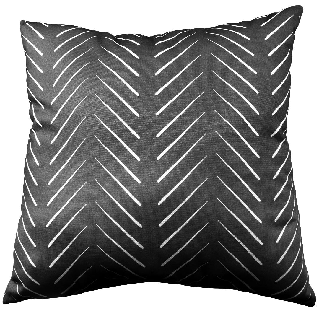 Chevron Columns Double Sided Pillow