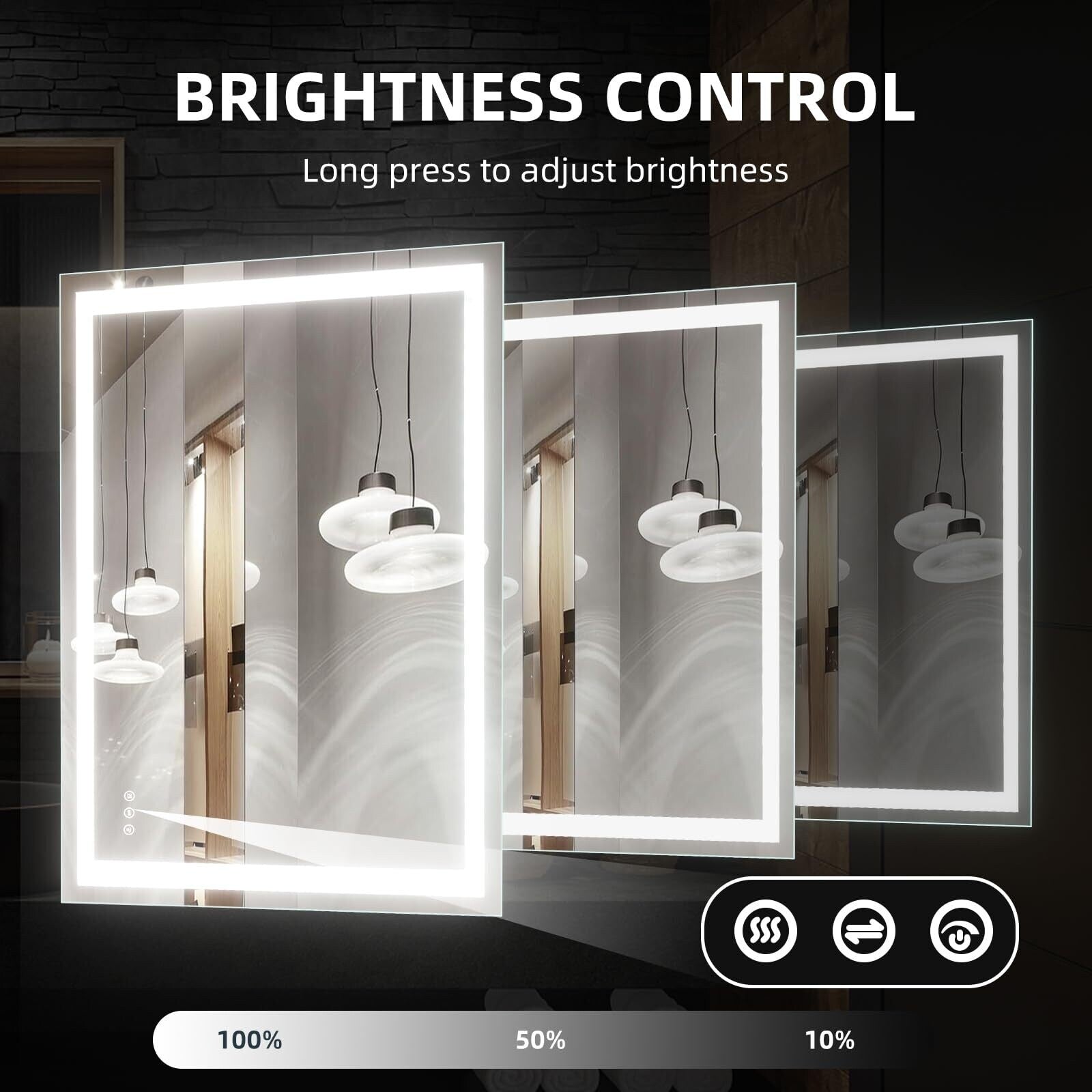 LED Bathroom Mirror with Lights