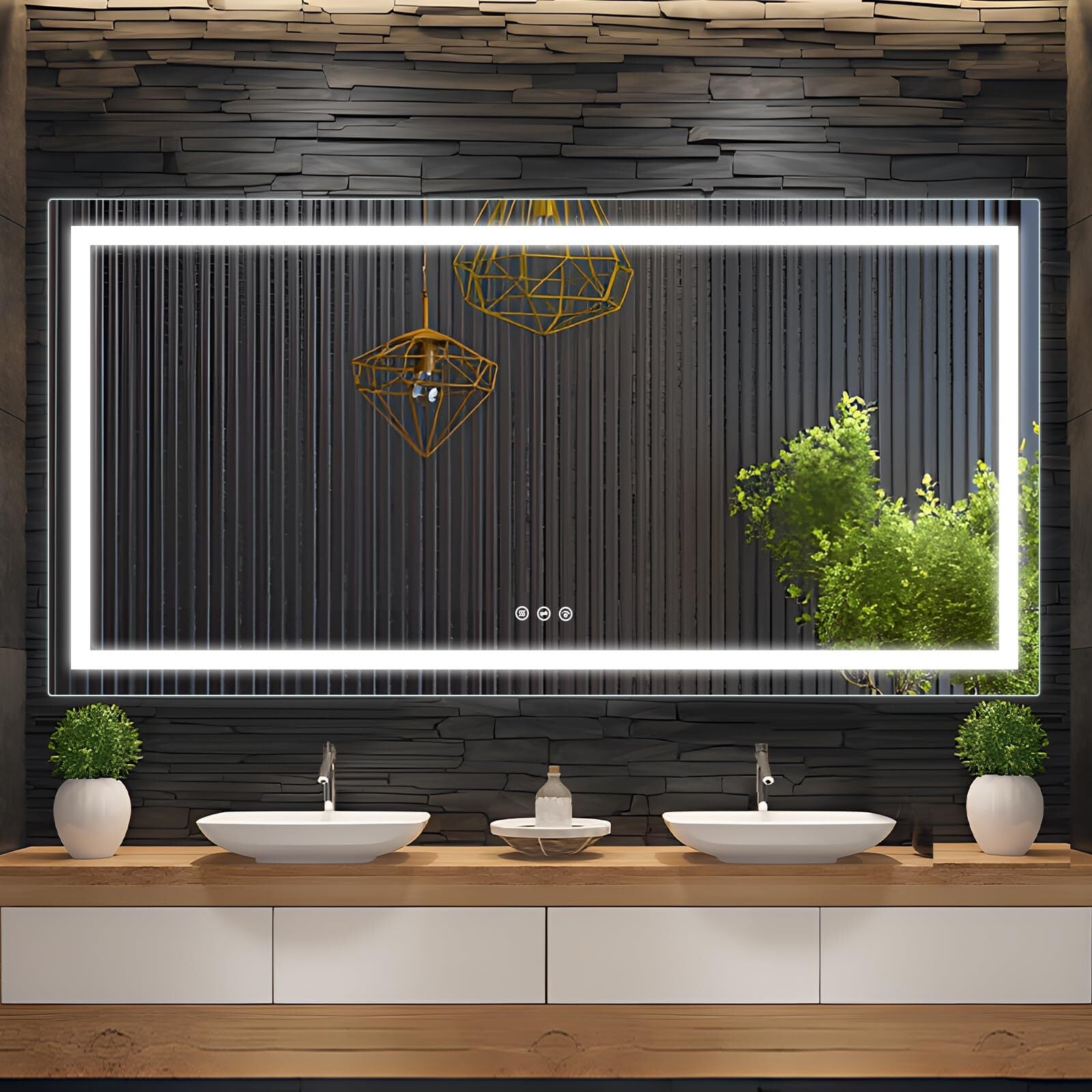 LED Bathroom Mirror with Lights