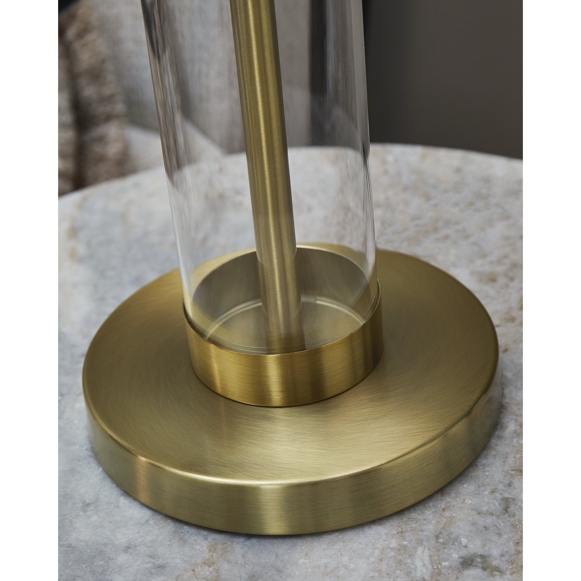 Signature Design by Ashley Orenman Brass Table Lamp (Set of 2) - 14W x 14D x 30H