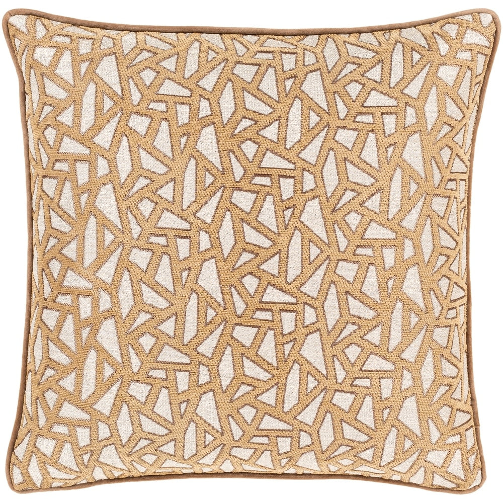 Artistic Weavers Brier Jacquard Mosaic 18-inch Throw Pillow Cover