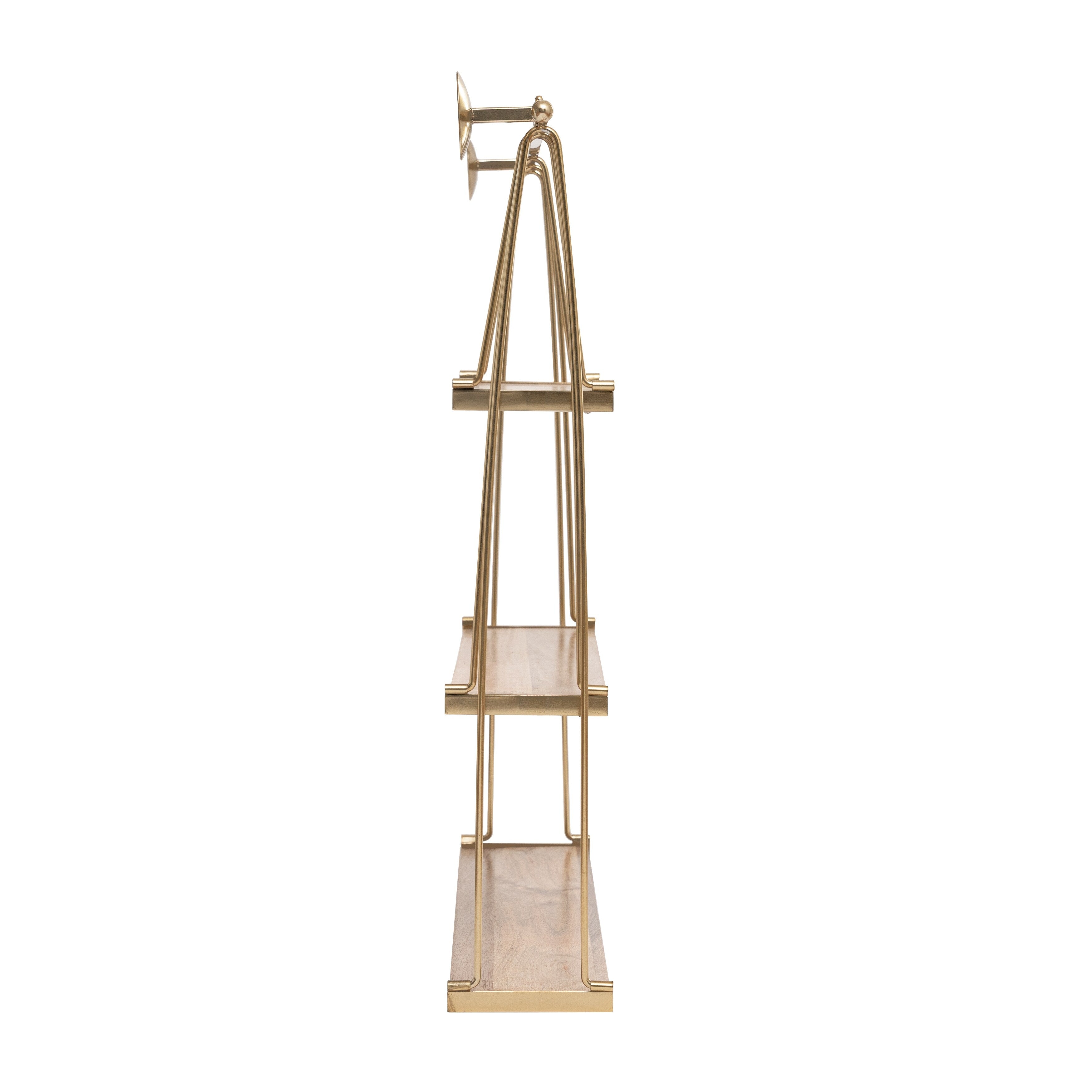 MH London Luna Three Tier Suspended Wall Shelf