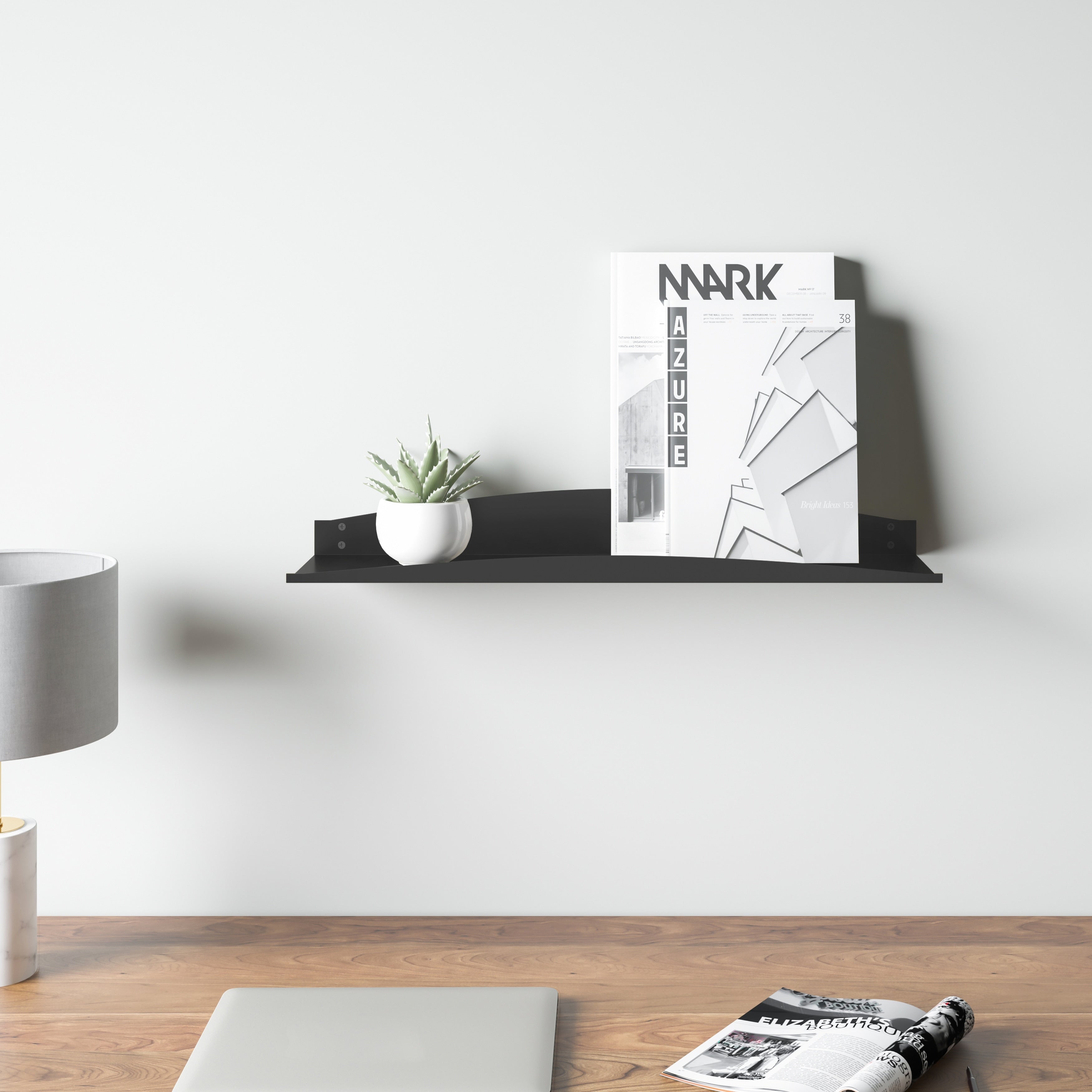 MH London Harry Wall Floating Mounted Shelves