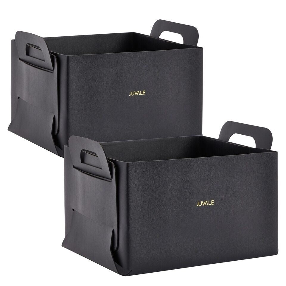 2Pcs Collapsible Storage Bins