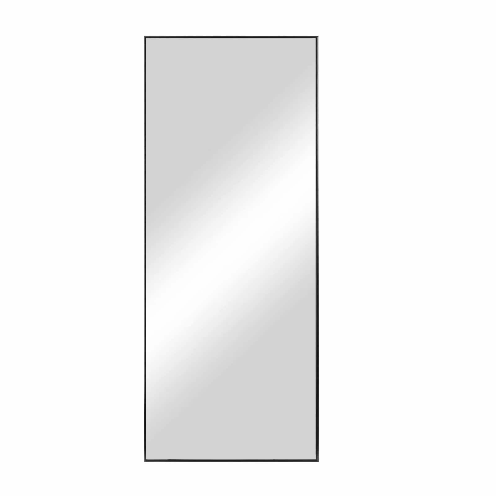 Aluminum Alloy Full-length Hanging, Leaning, or Standing Mirror