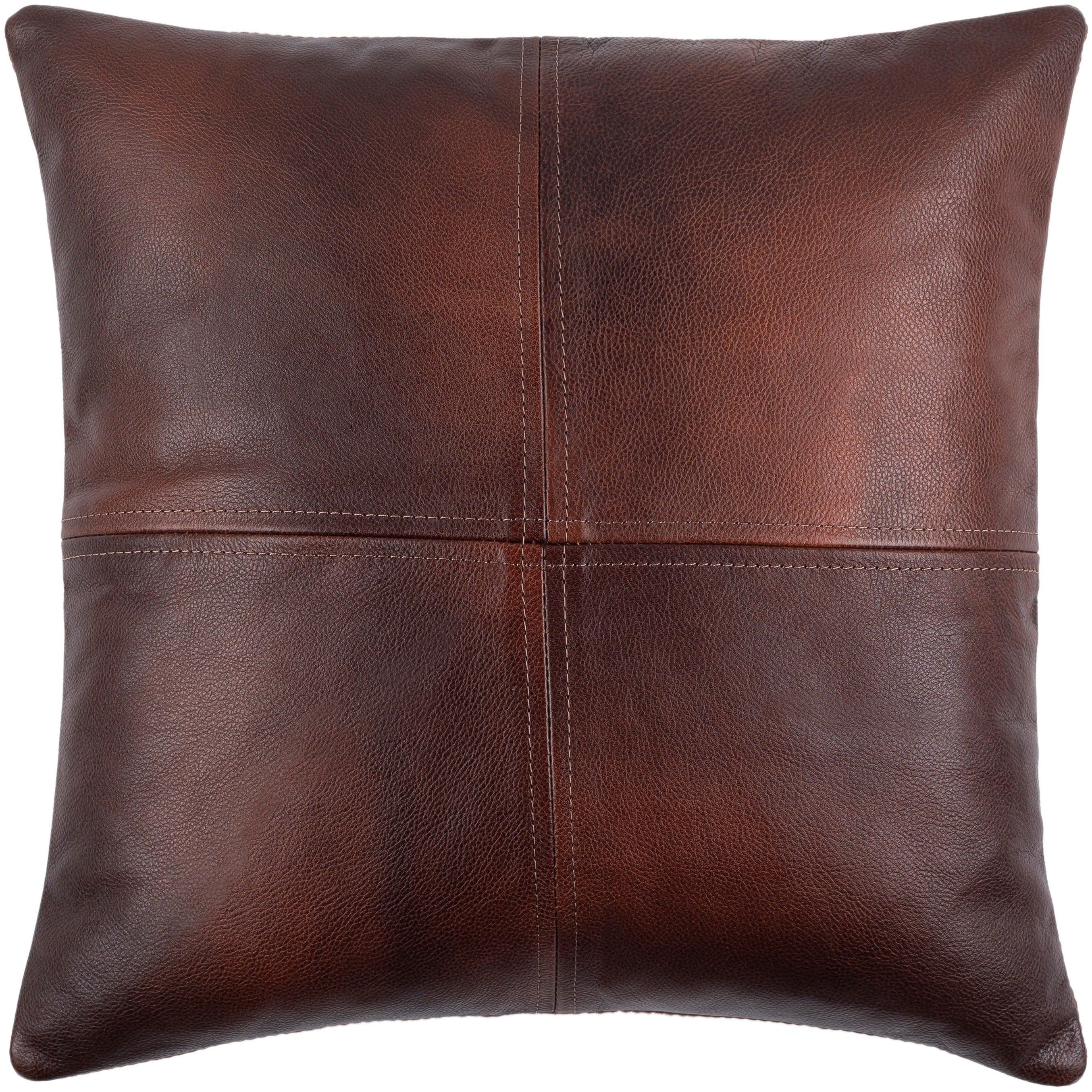 Mohan Leather Throw Pillow with Fill or Cover