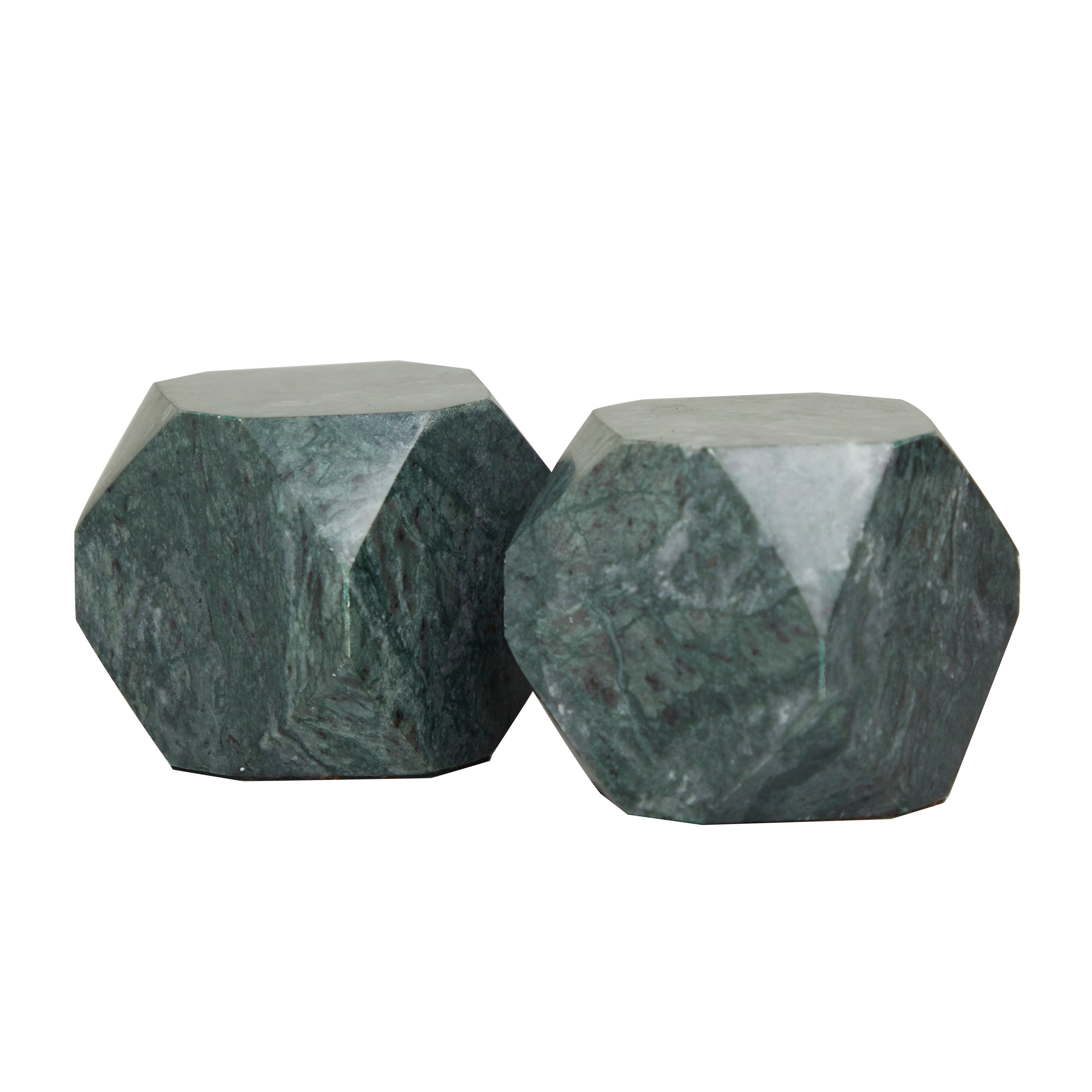 Marble Modern Bookends (Set of 2)