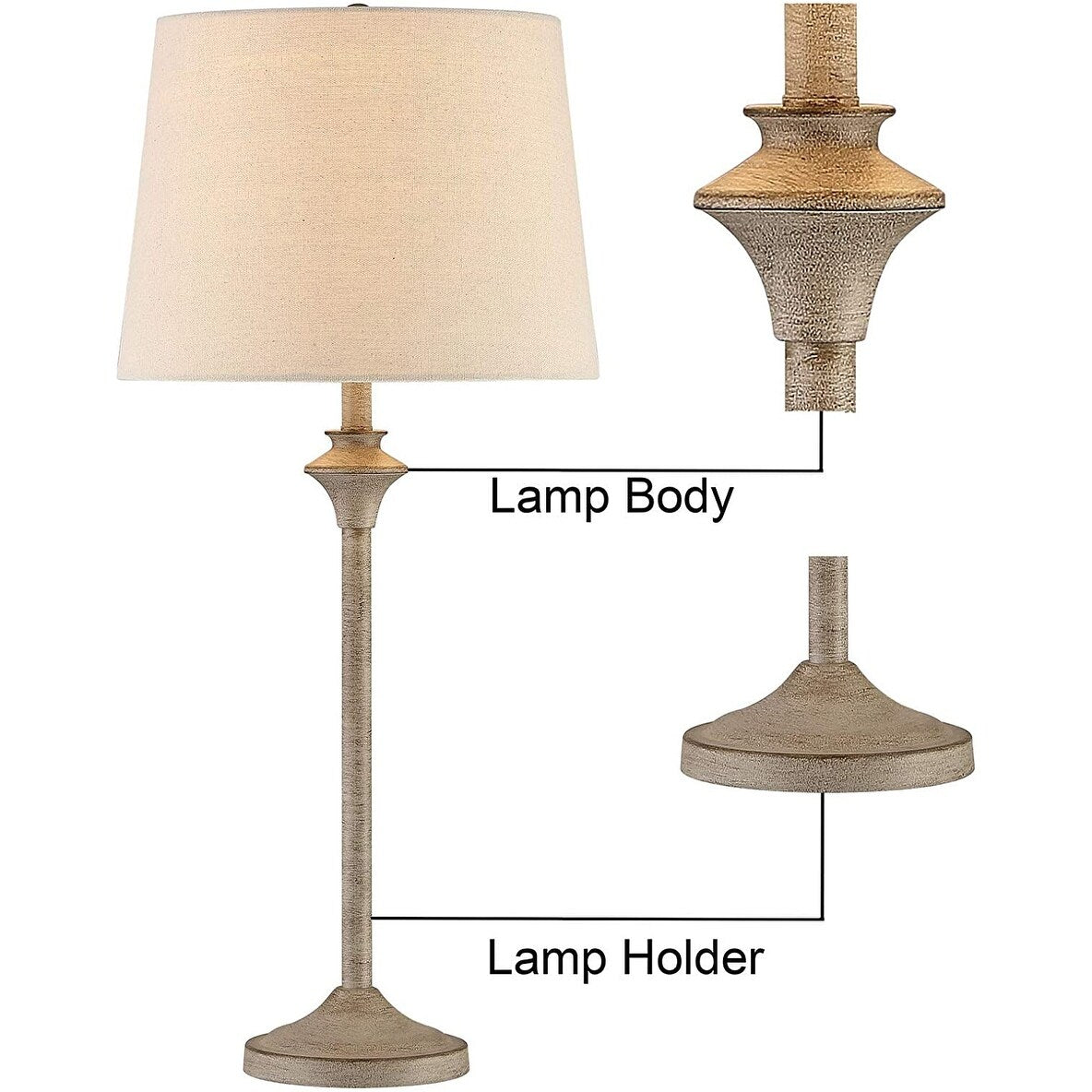 26 Buffet Table Lamp Set (Set of 2)