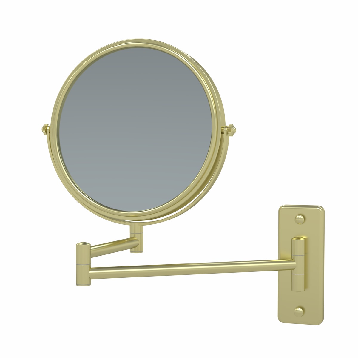 Double Arm Wall Mirror 5x Magnification