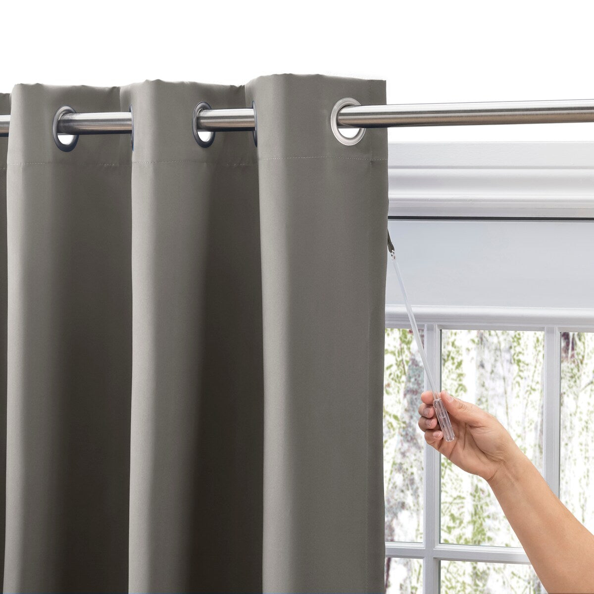 Ultimate Blackout 36-inch Short Length Grommet Curtain Panel - 56w x 36l