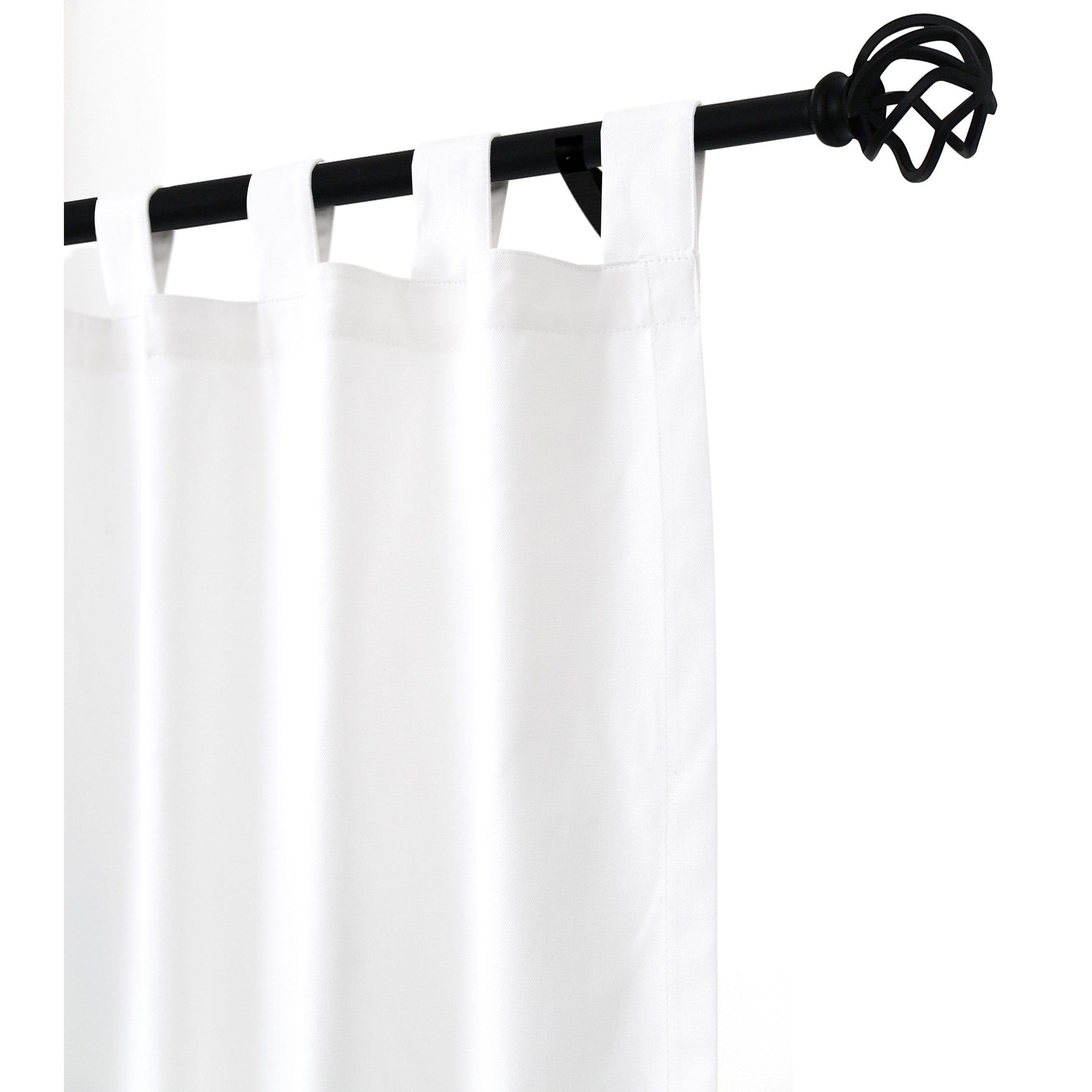 ThermaLogic Weathermate Insulated Cotton Tab Top Curtain Panel - Pair