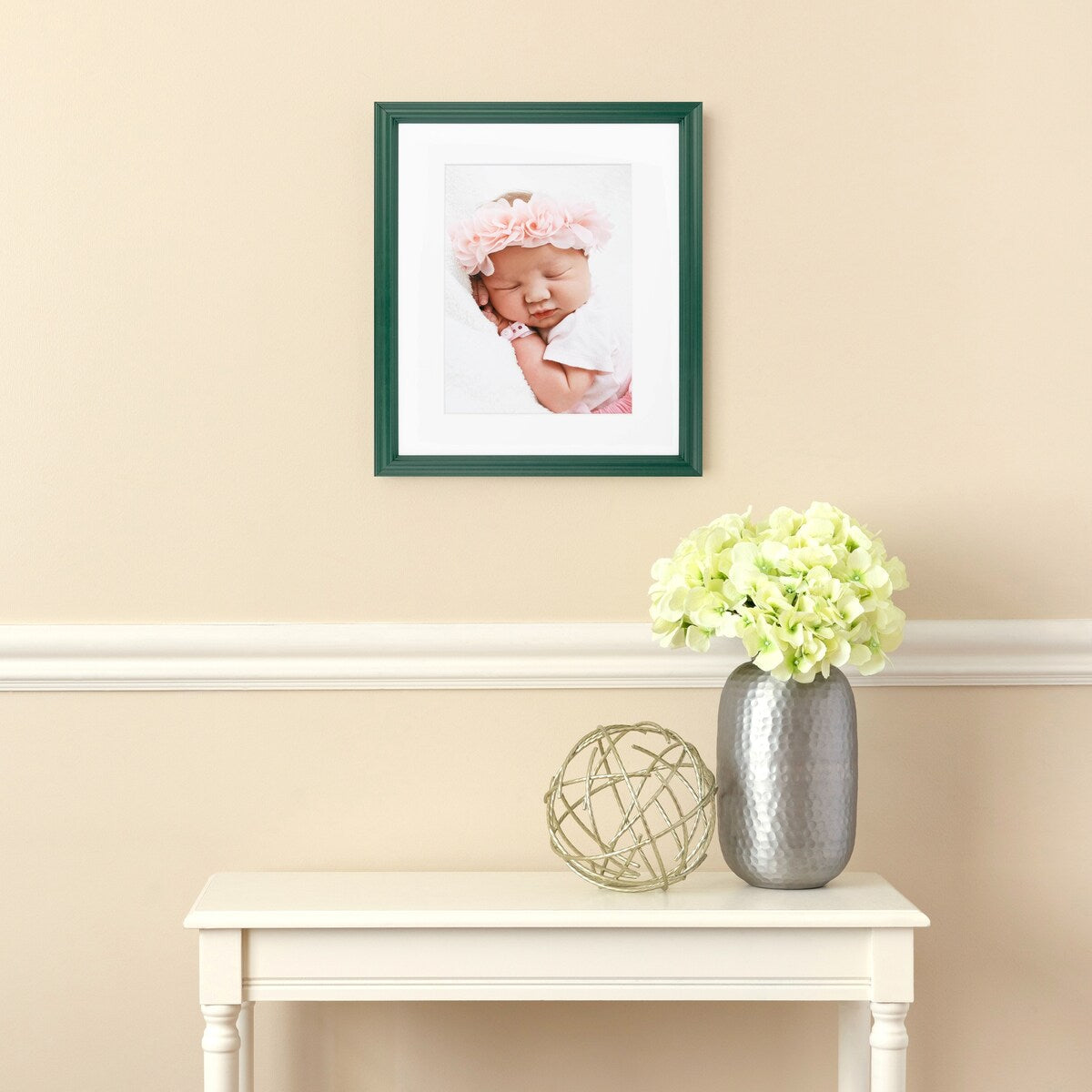ArtToFrames Classic Waves 8x10 Inch Picture Frame, 1.00 Inch Wood Poster Frame Available in Multiple Colors (60823-8x10)