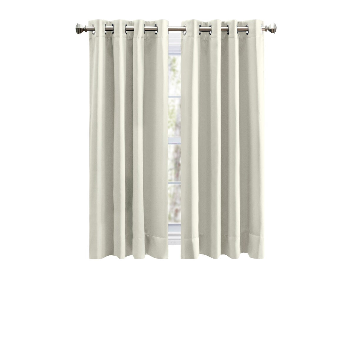 Ultimate Blackout 36-inch Short Length Grommet Curtain Panel - 56w x 36l