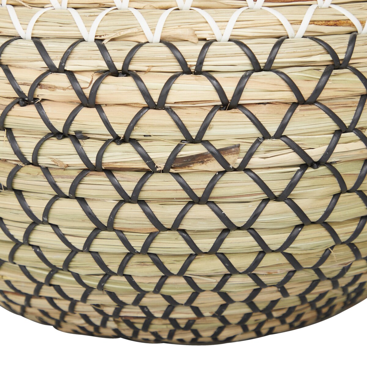 Seagrass Handmade Woven Decorative Vase - Brown - The Novogratz