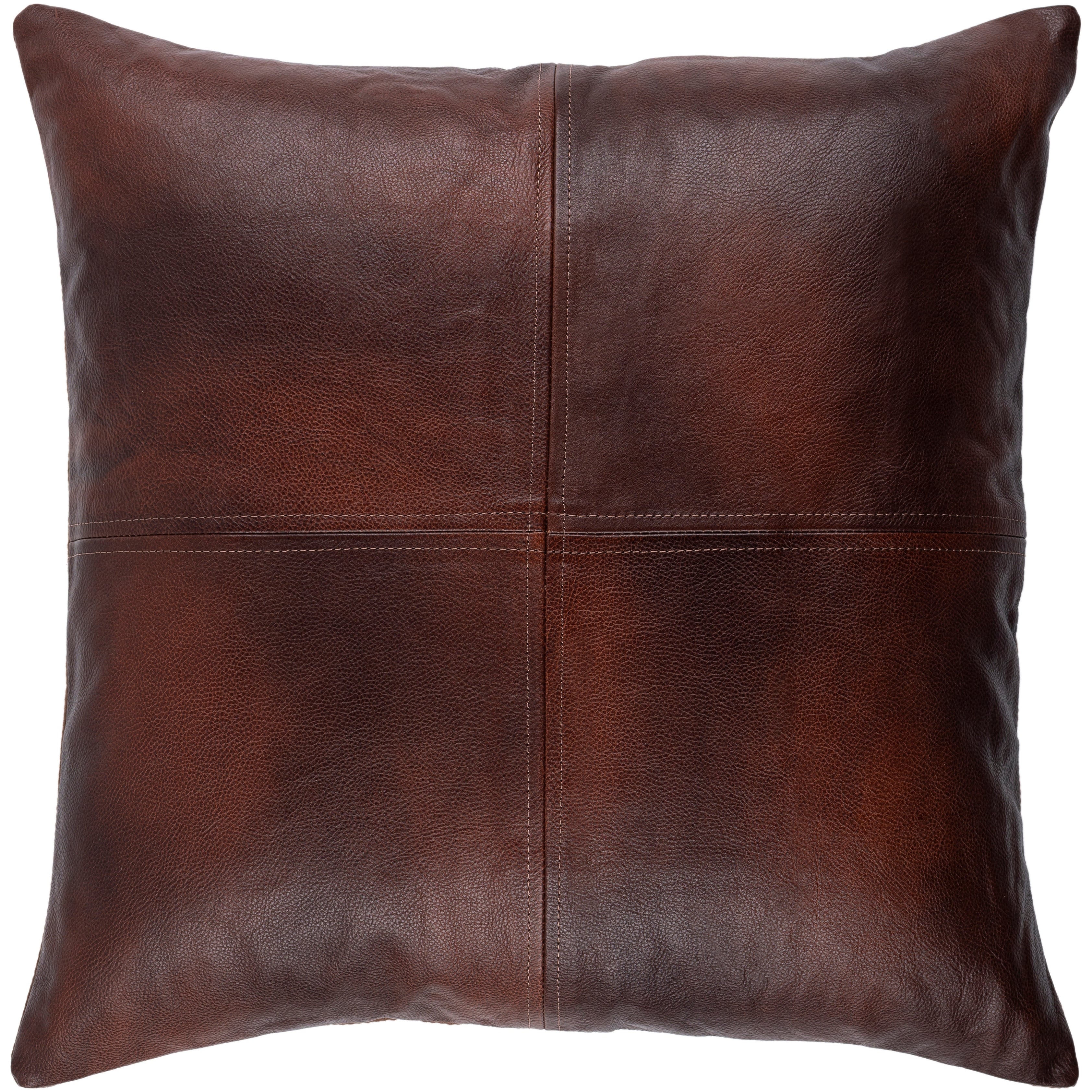 Mohan Leather Throw Pillow with Fill or Cover