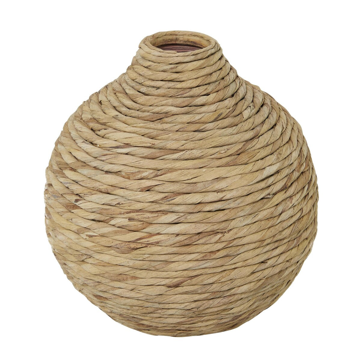 Seagrass Handmade Woven Decorative Vase - Brown - The Novogratz