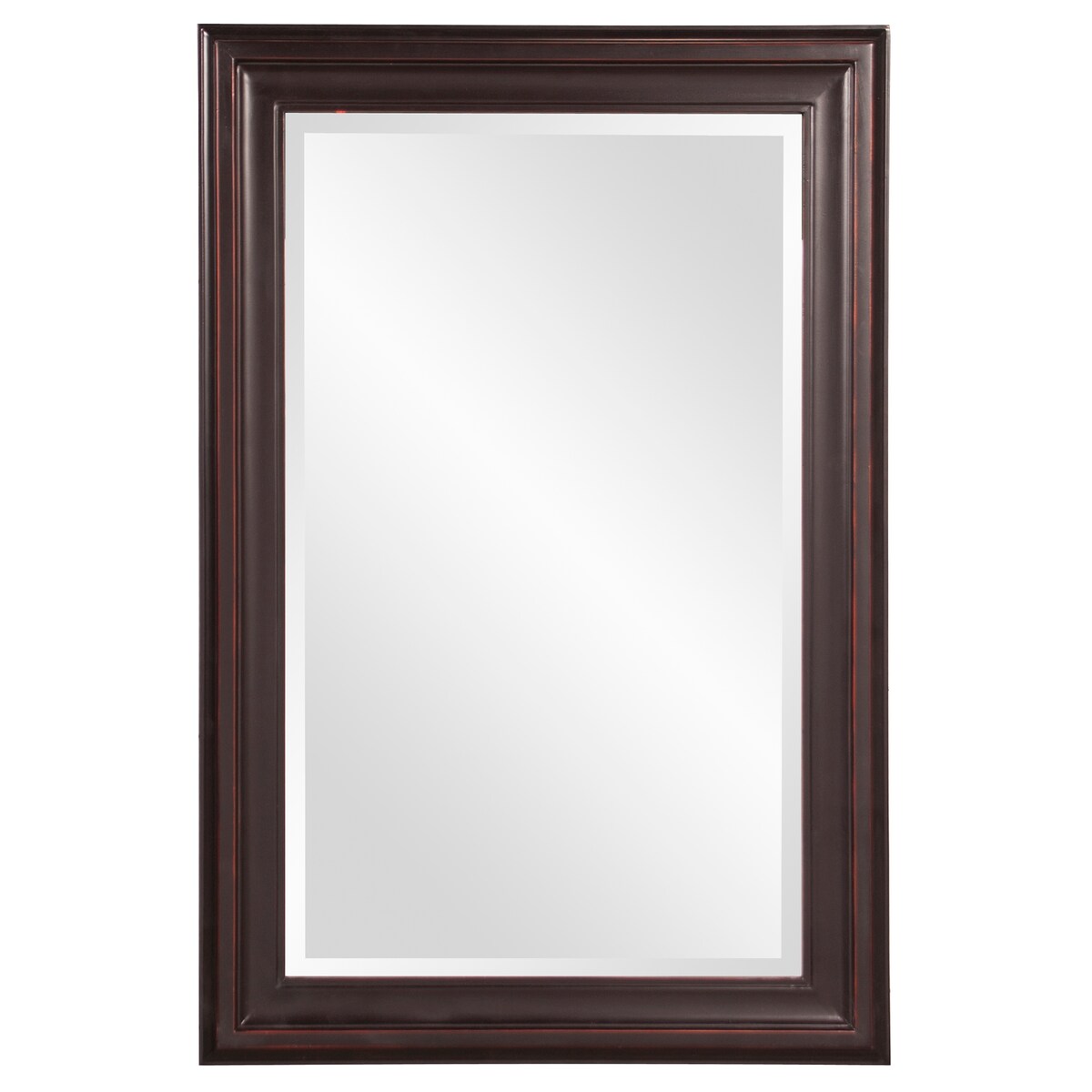 Allan Andrews Dennis Accent and Wall Mirror with Wood Frame - Oil Rubbed bronze