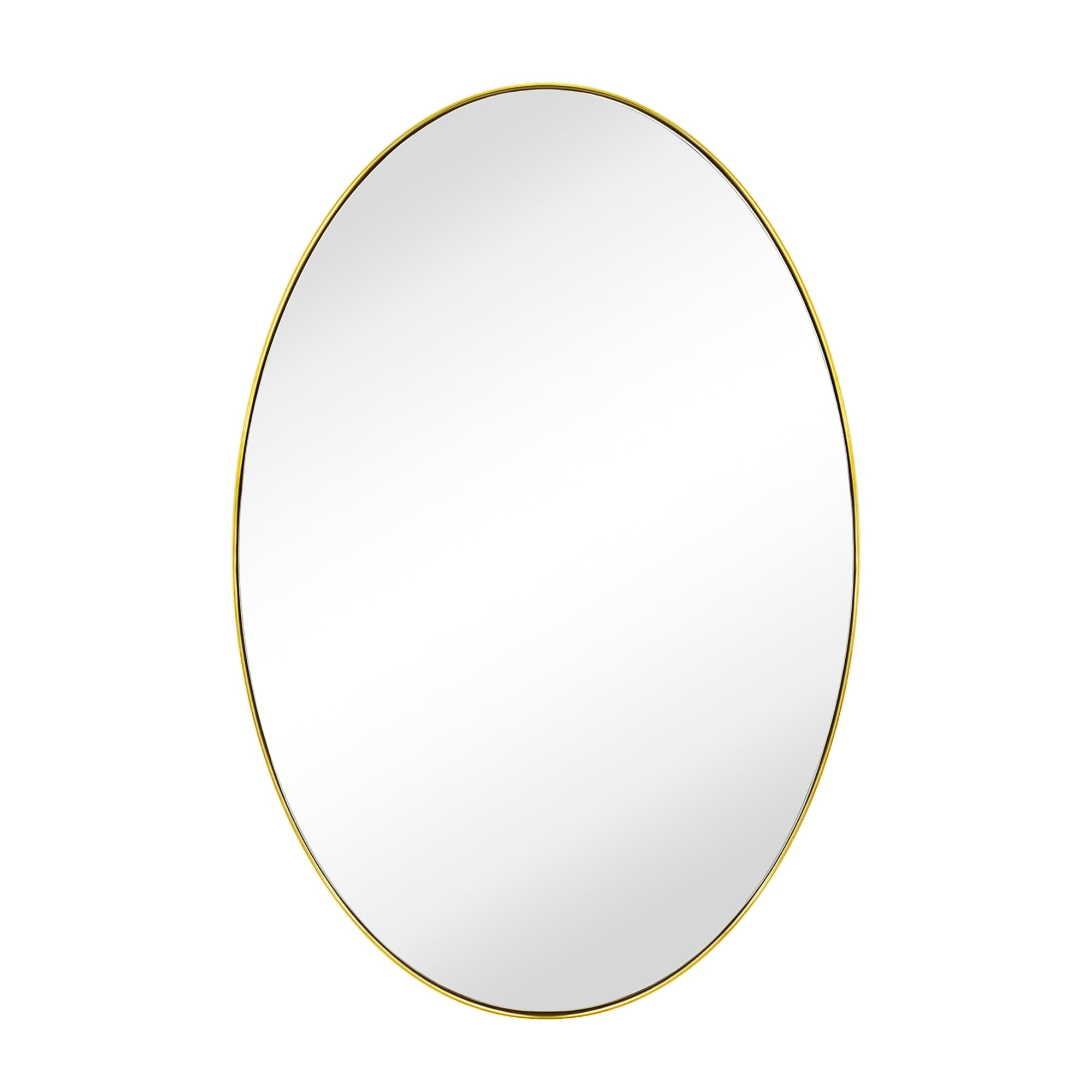 TEHOME Javell Oval Metal Wall Mirror